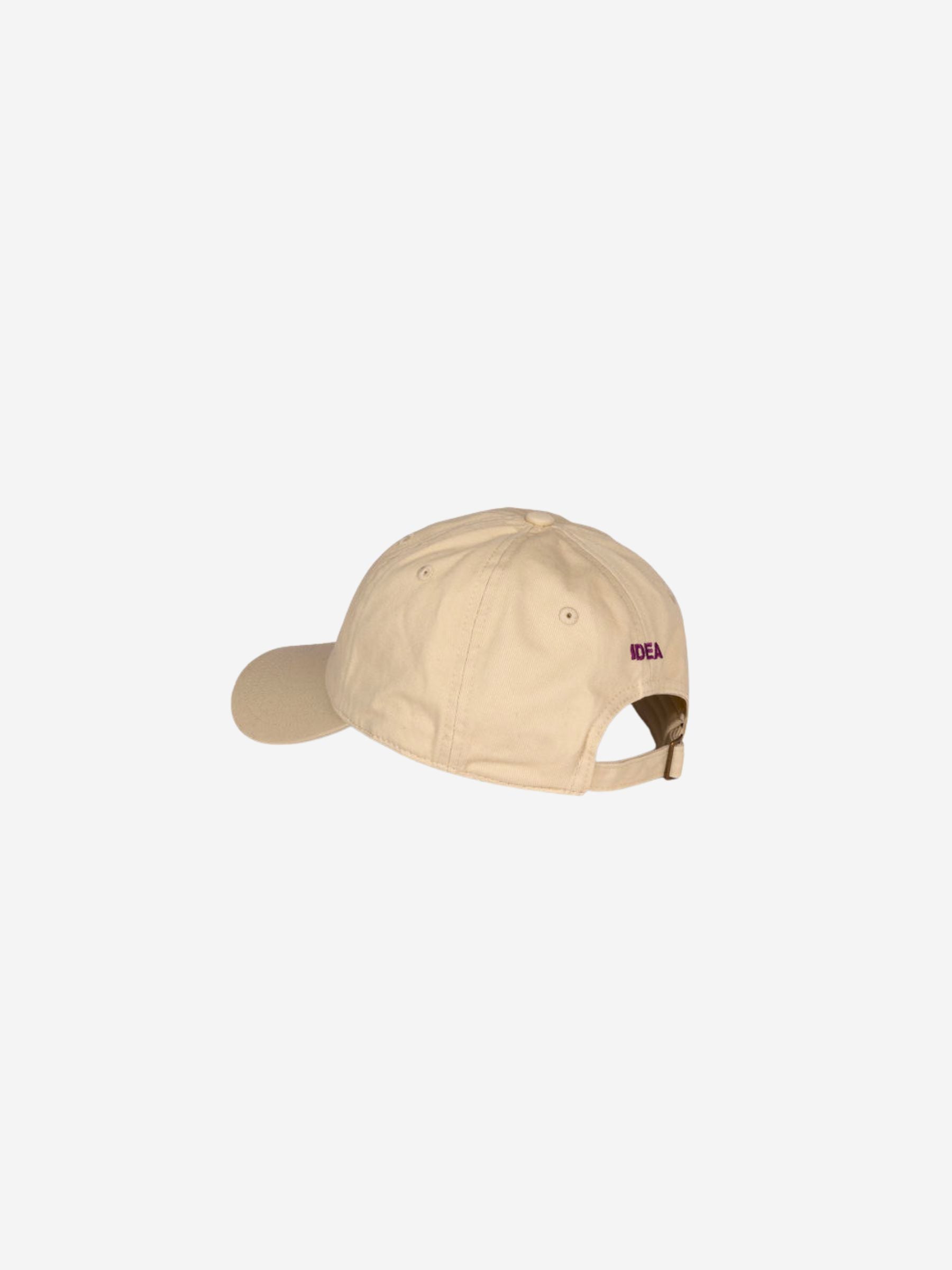 IDEA David & Victoria Cap Beige/Purple