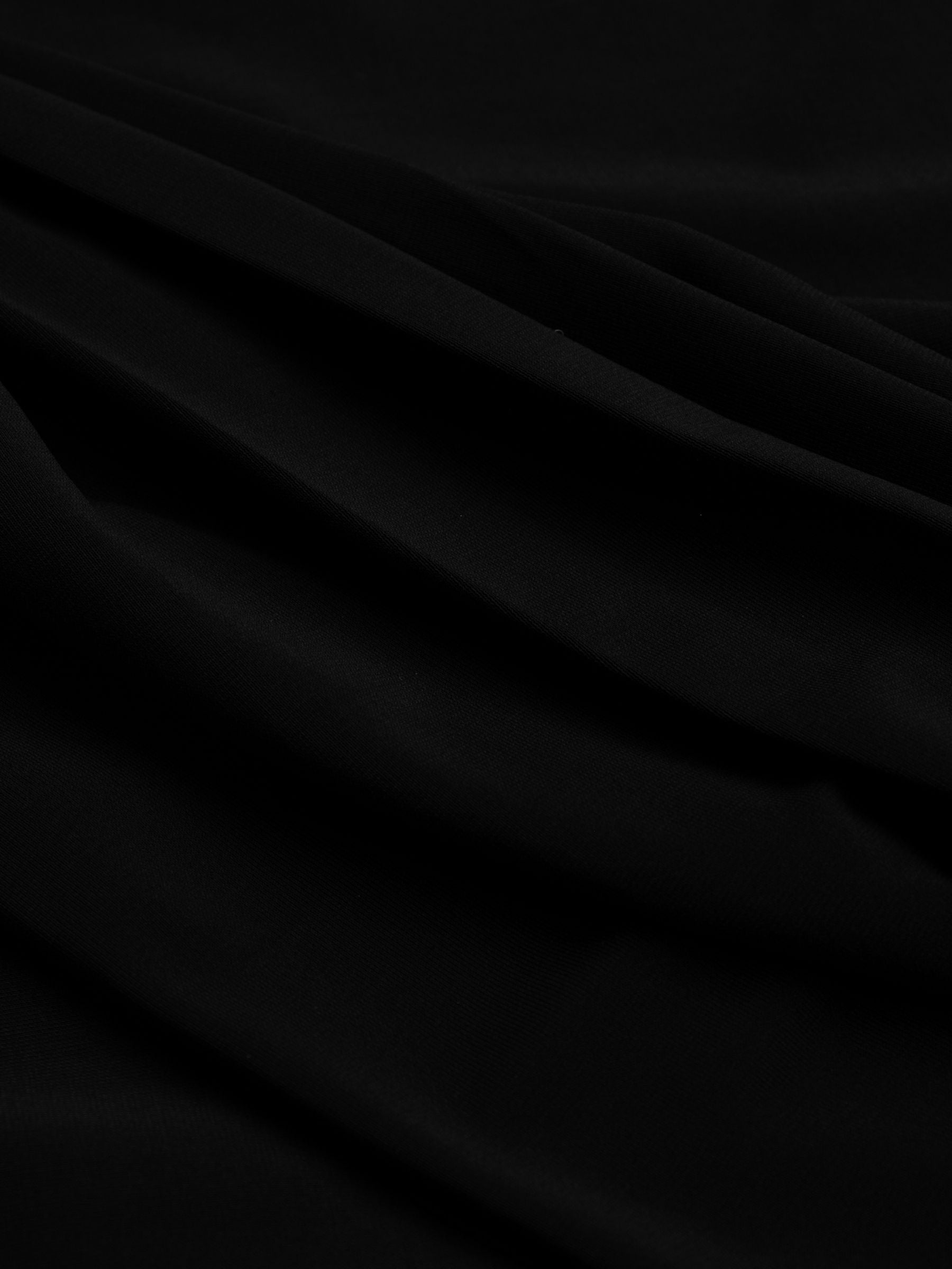 Iro Gloria Longsleeve Shoulder Pad Top Black