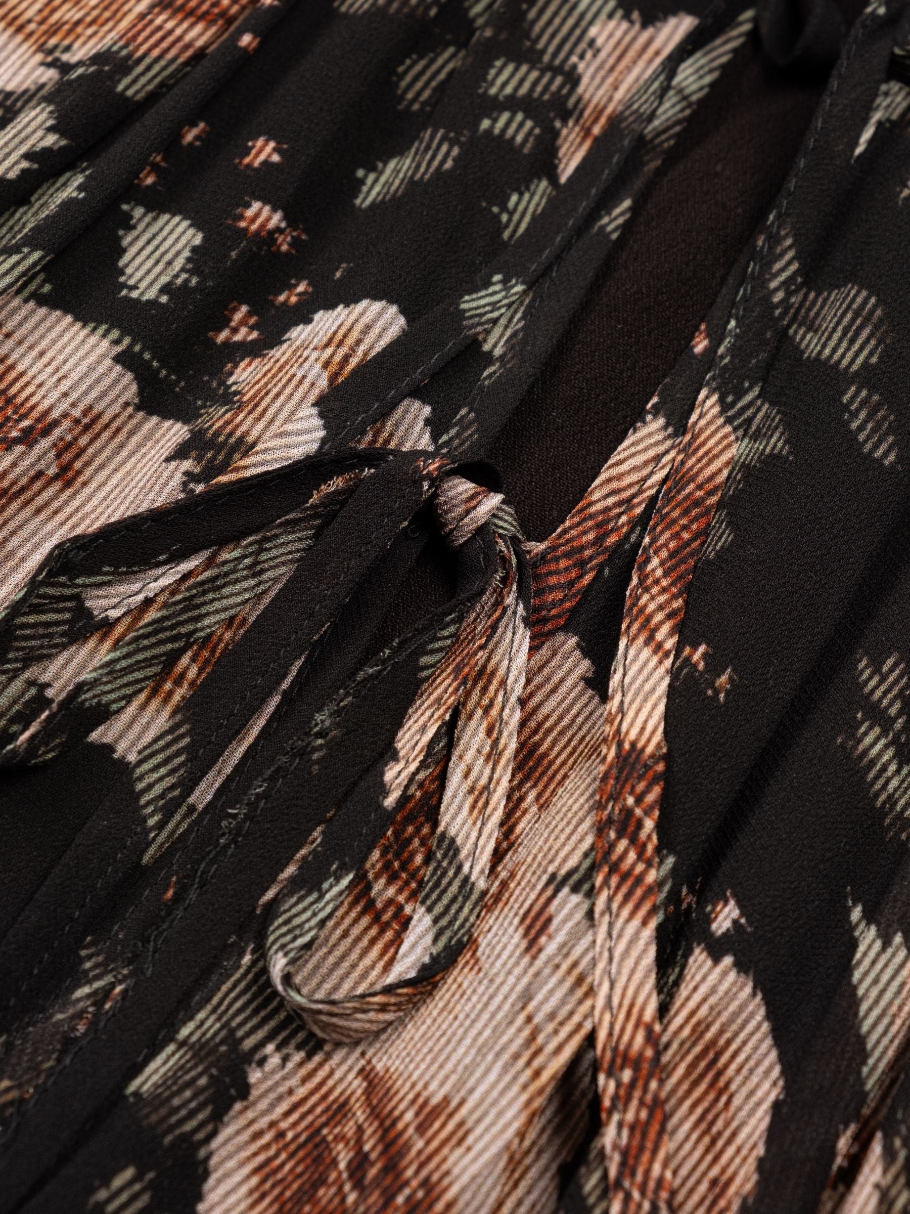 Iro Leandre Dress Black Roses