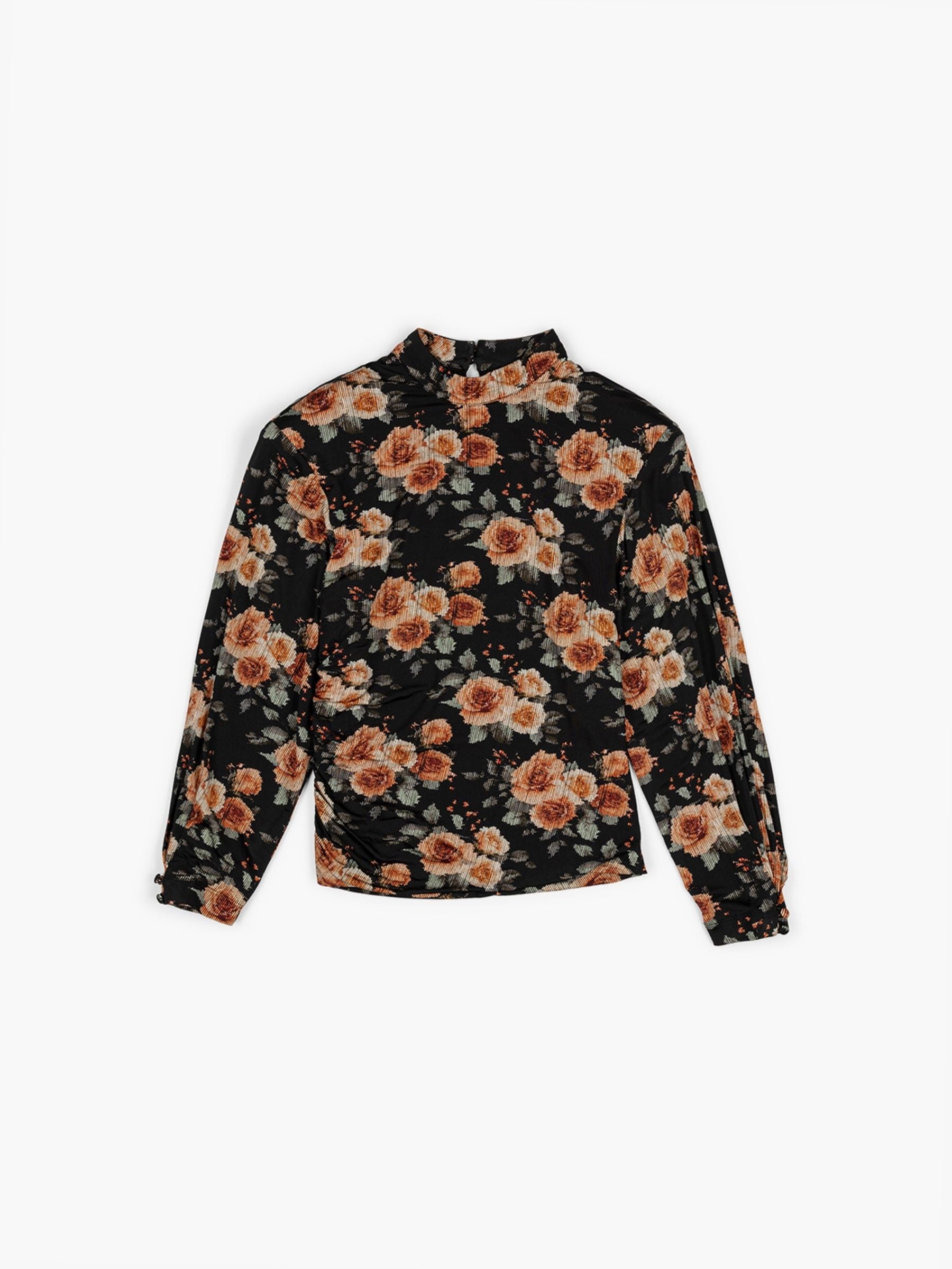 Iro Lorya Longsleeve Top Black Roses