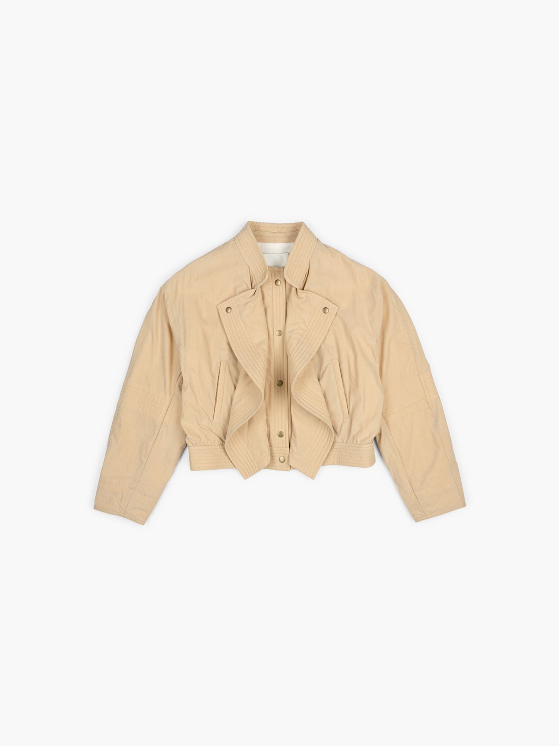 Isabel Marant Tricia Fluid Jacket Desert