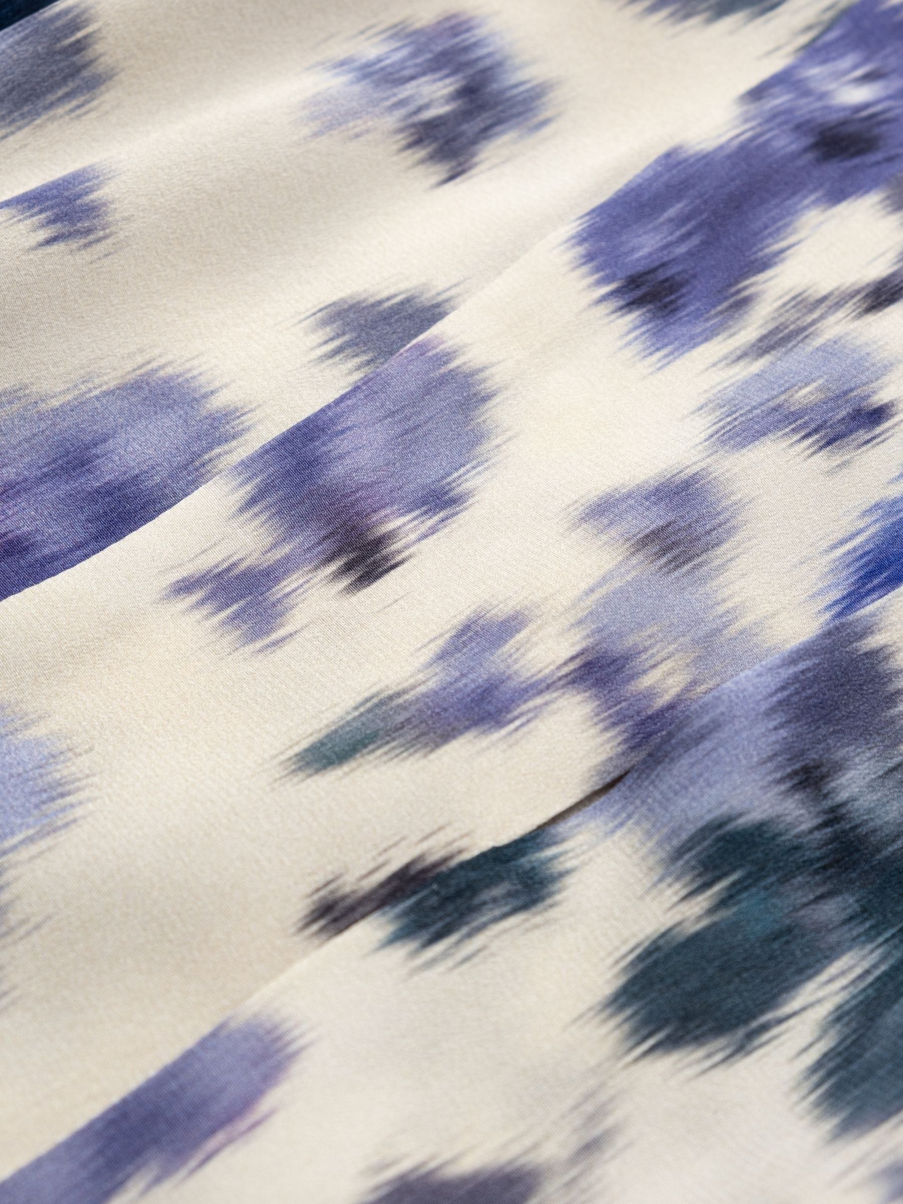 Isabel Marant Albini Dress Roses Stretch Blue