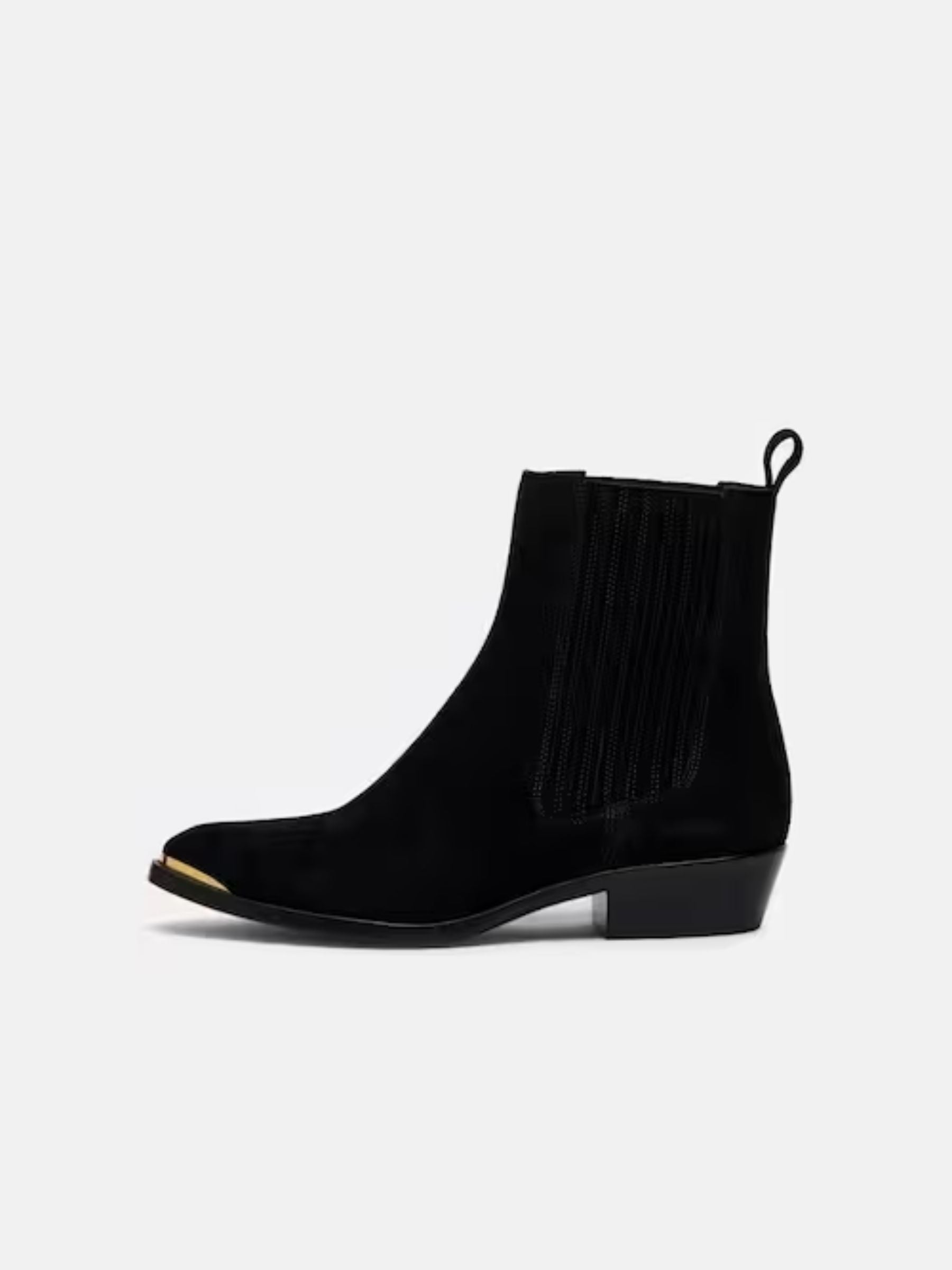 Isabel Marant Delano Suede Metal Boots Black