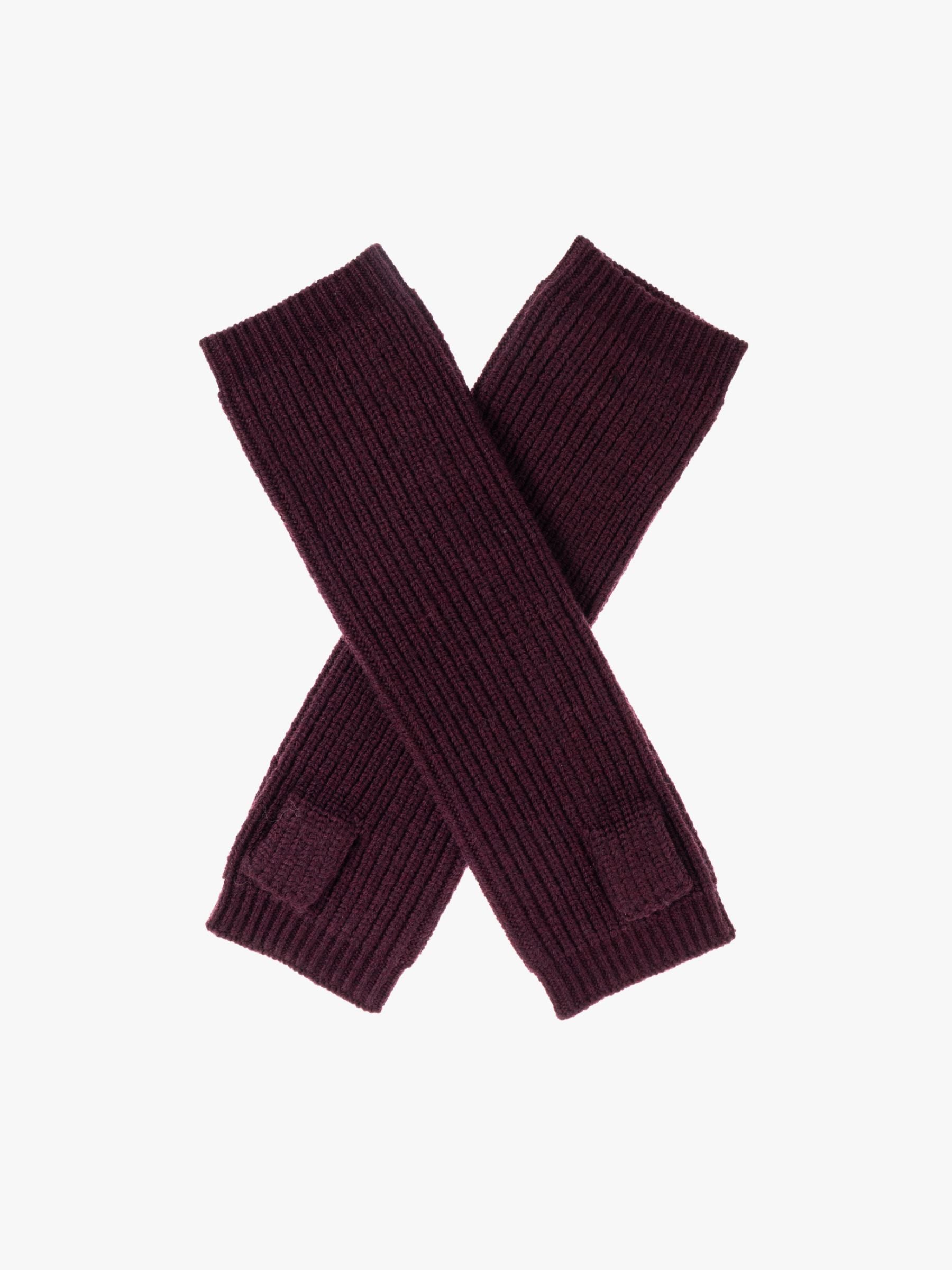 Isabel Marant Enos Gloves Plum
