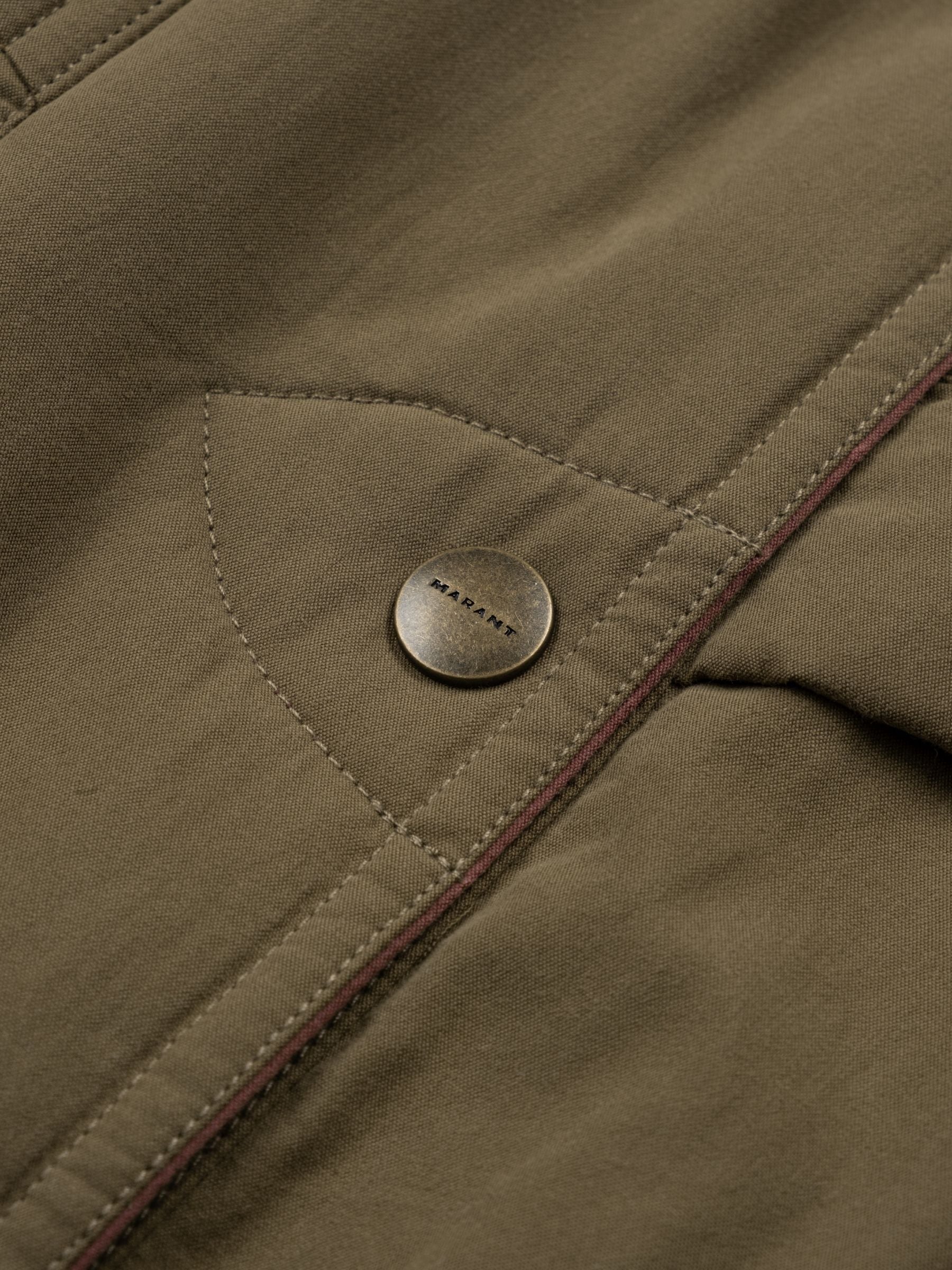 Isabel Marant Etoile Damone Coat Khaki