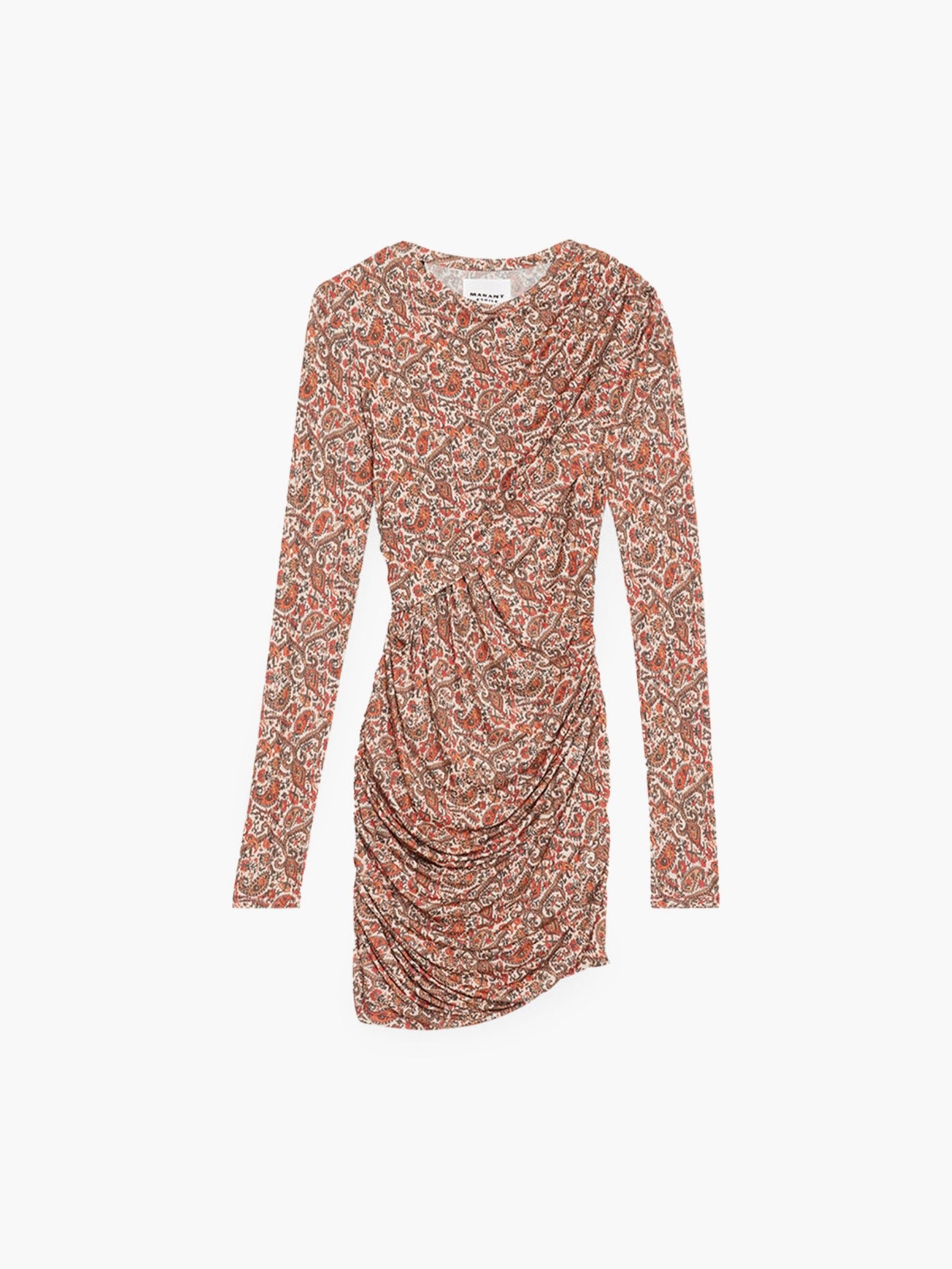 Isabel Marant Etoile Denise Dress Rust