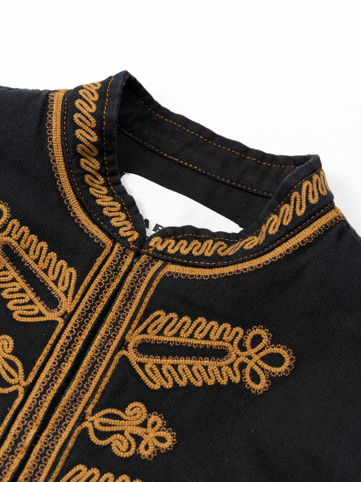Isabel Marant Etoile Emalia Embroidered Jacket Black