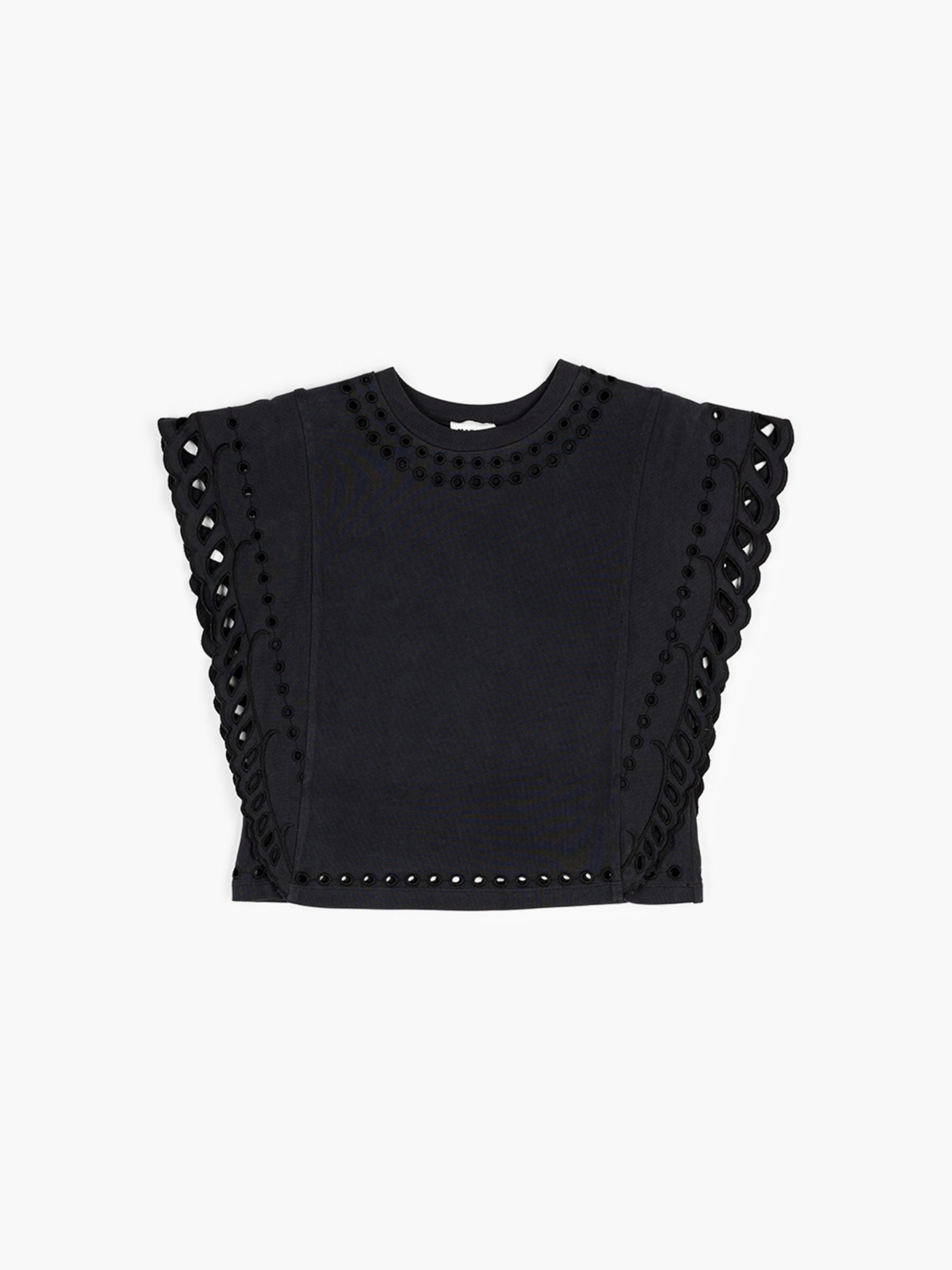 Isabel Marant Etoile Odyle Top Faded Black