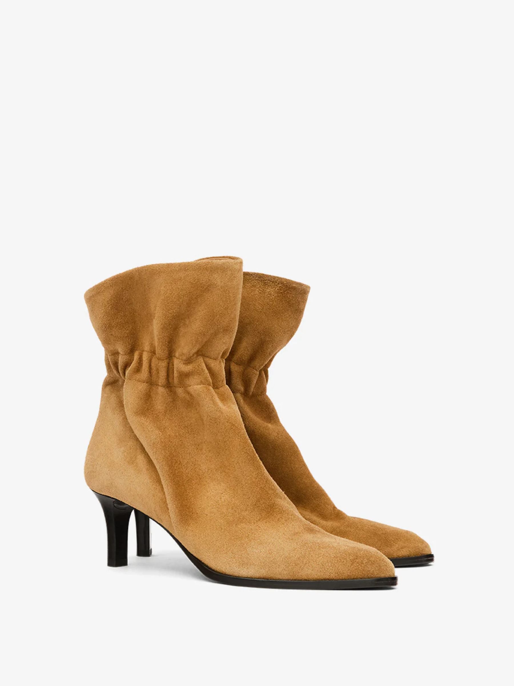 Isabel Marant Forla Suede Boots Cognac