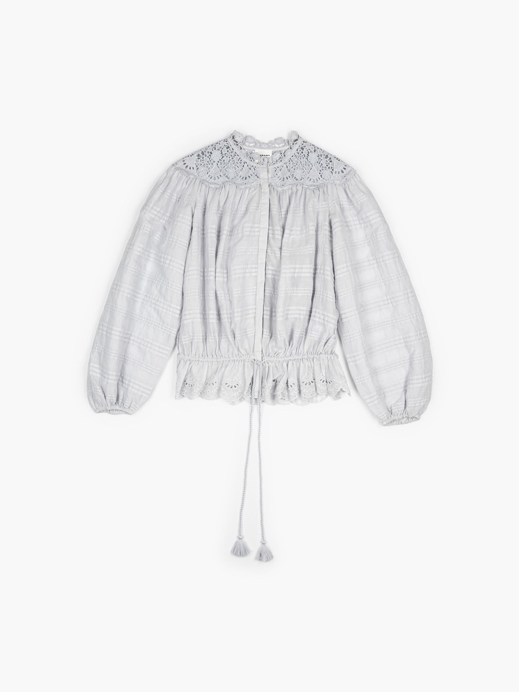 Isabel Marant Etoile Polly Blouse Light Blue