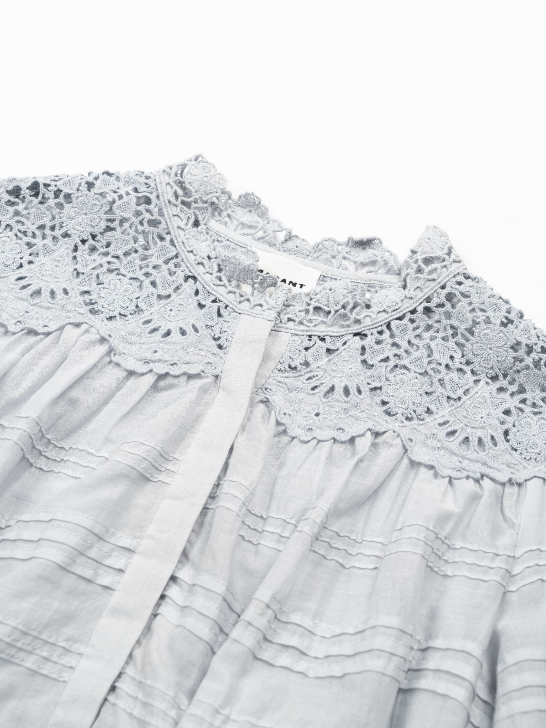 Isabel Marant Etoile Polly Blouse Light Blue