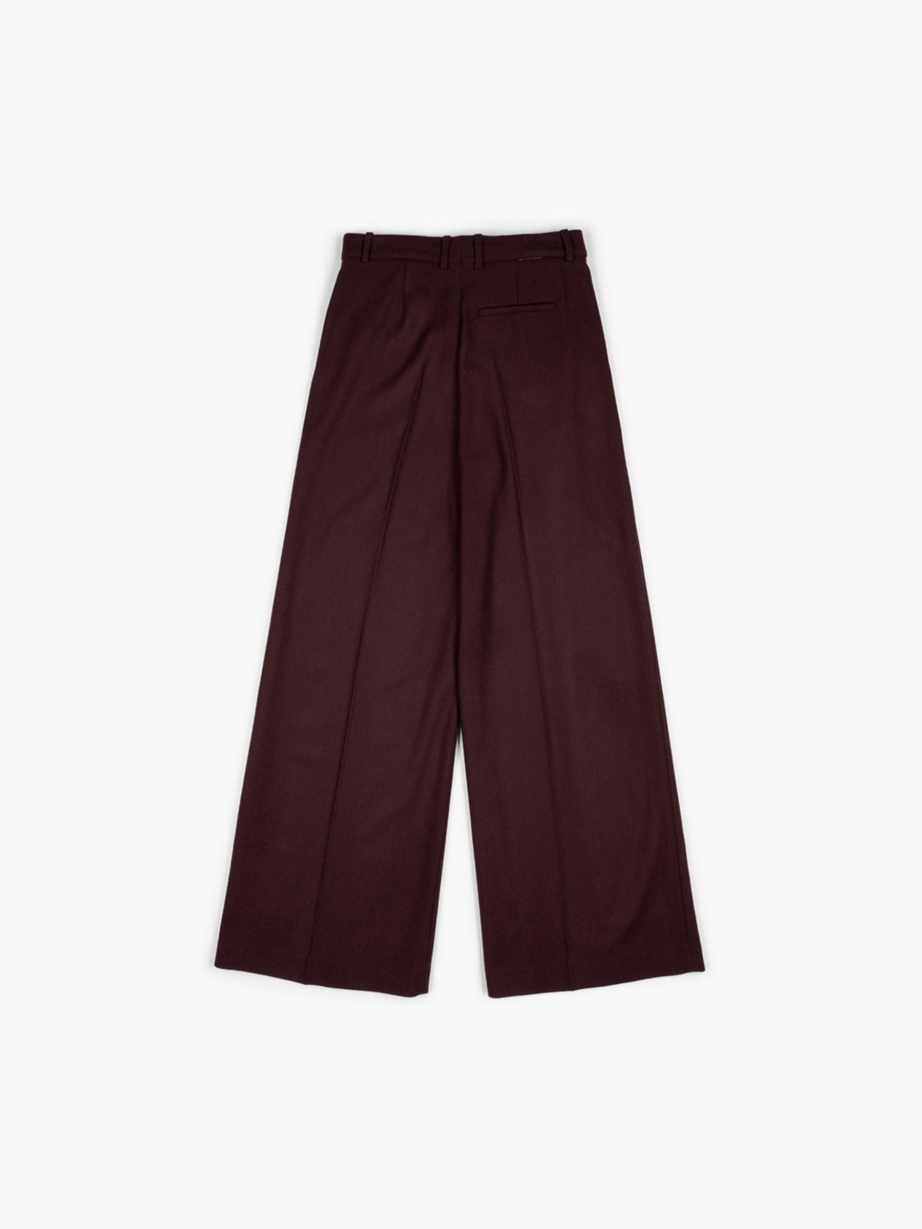 Joseph Alana Pant Flannel Maraschino