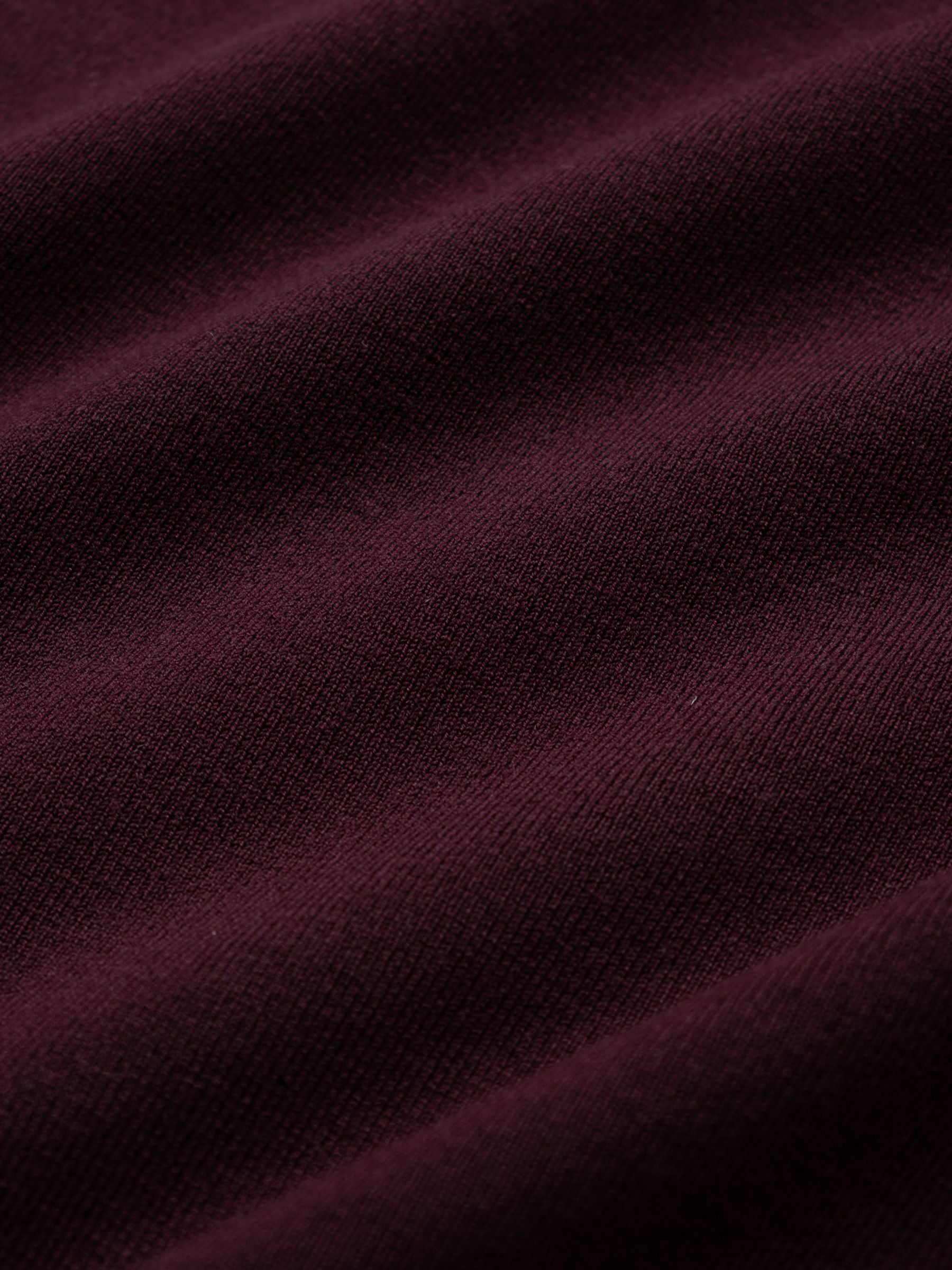 Joseph High Nk Ls Silk Stretch Top Maraschino