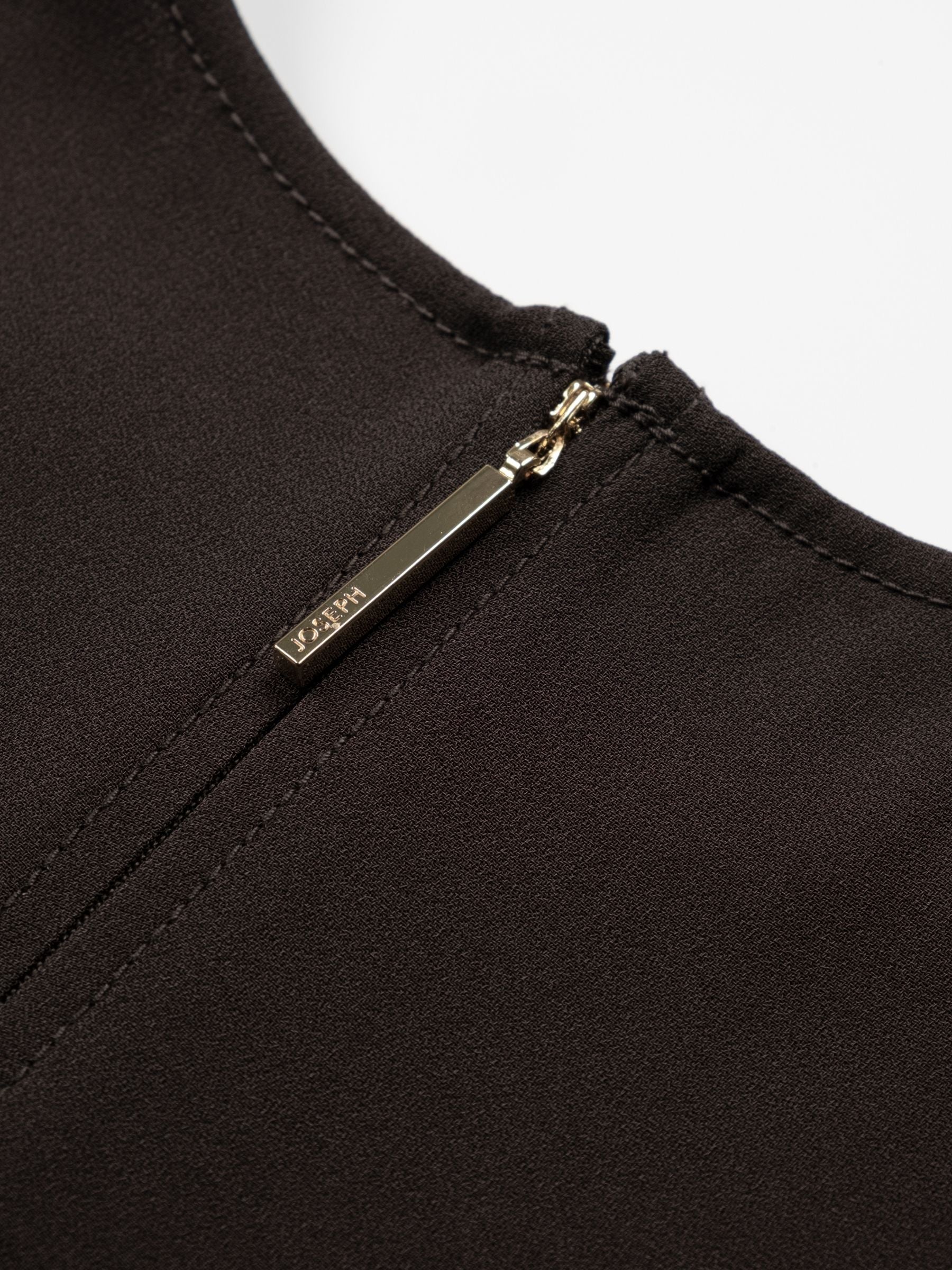 Joseph Hills Dress Crepe Cocoa