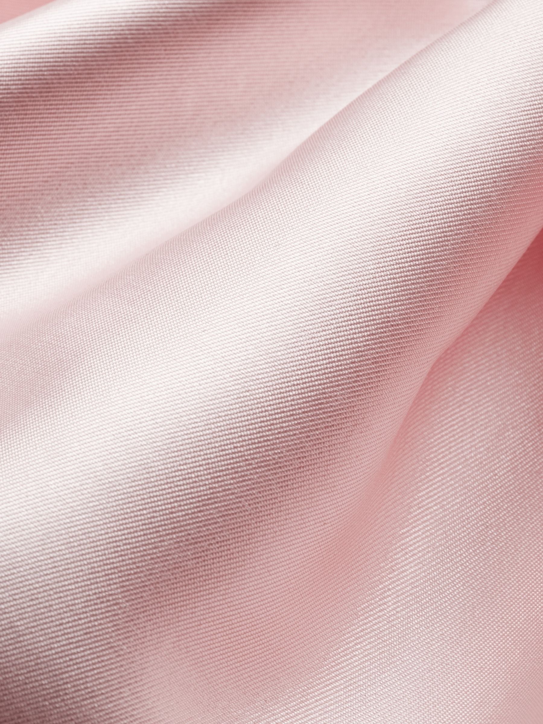 Marques Almeida Heavy Satin Rib Jersey Puff Sleeve Top Pink