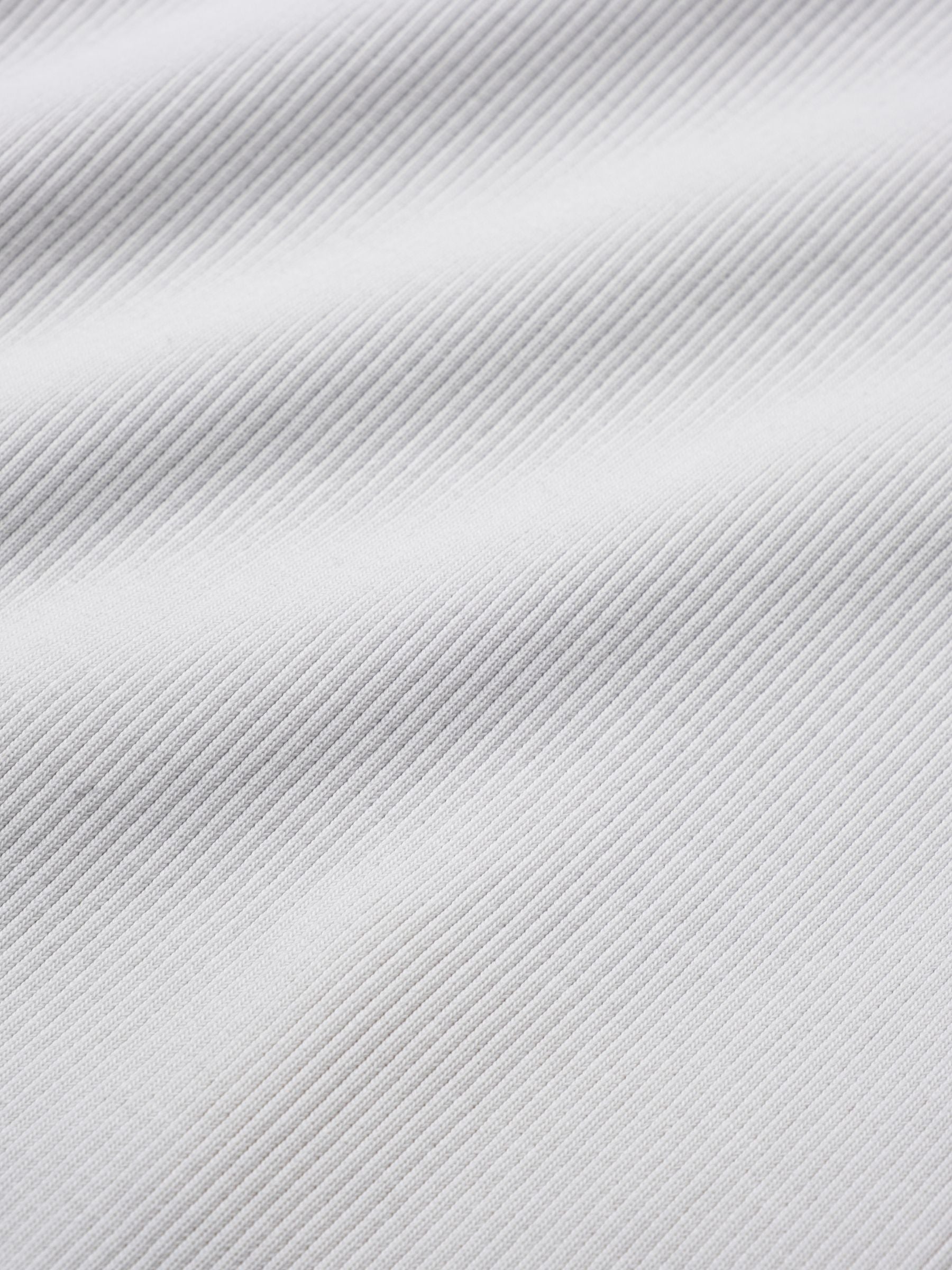 Marques Almeida Heavy Satin Rib Jersey Puff Sleeve Top Silver