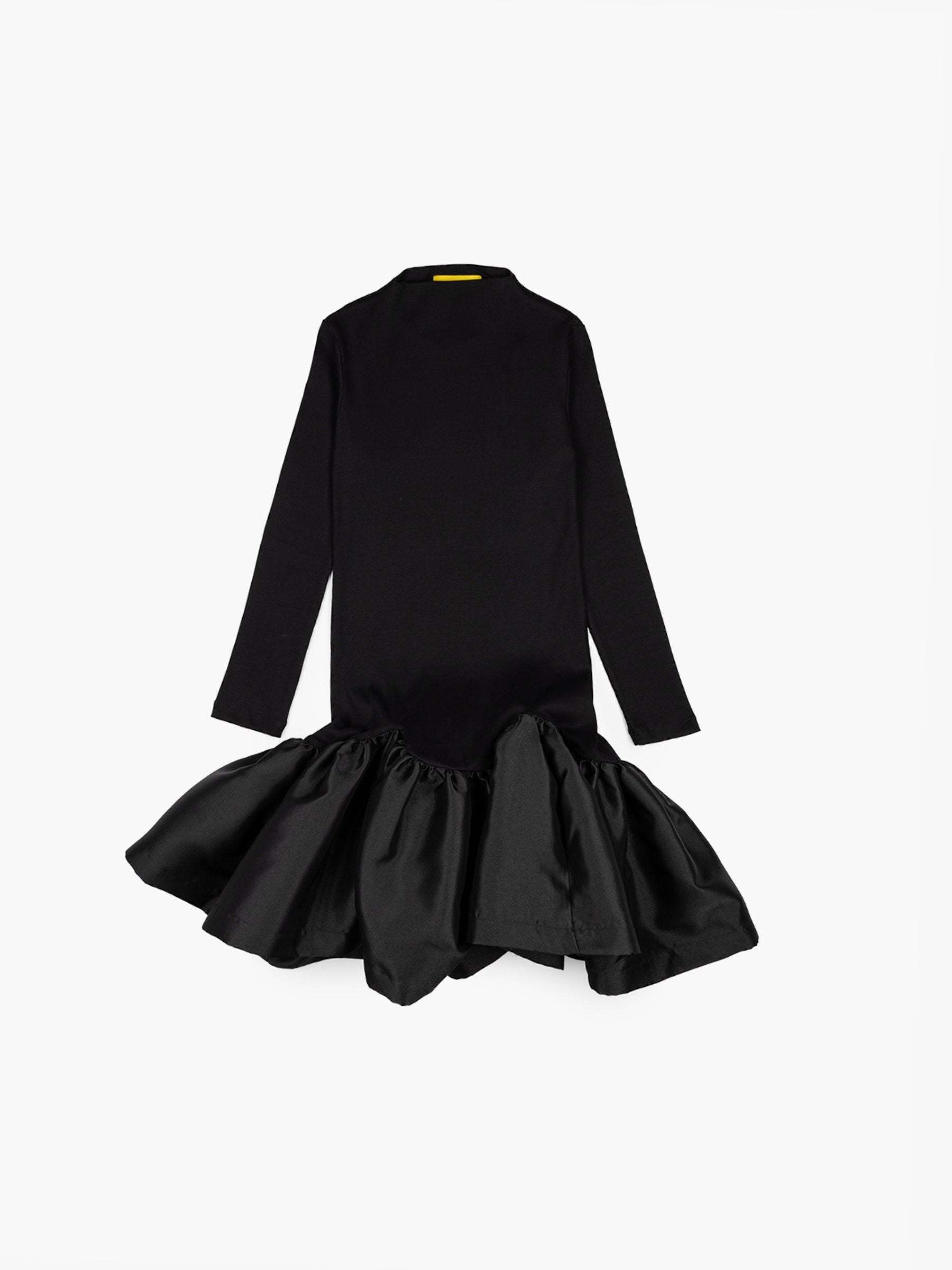 Marques Almeida Long Sleeve Fitted Mini Dress Black