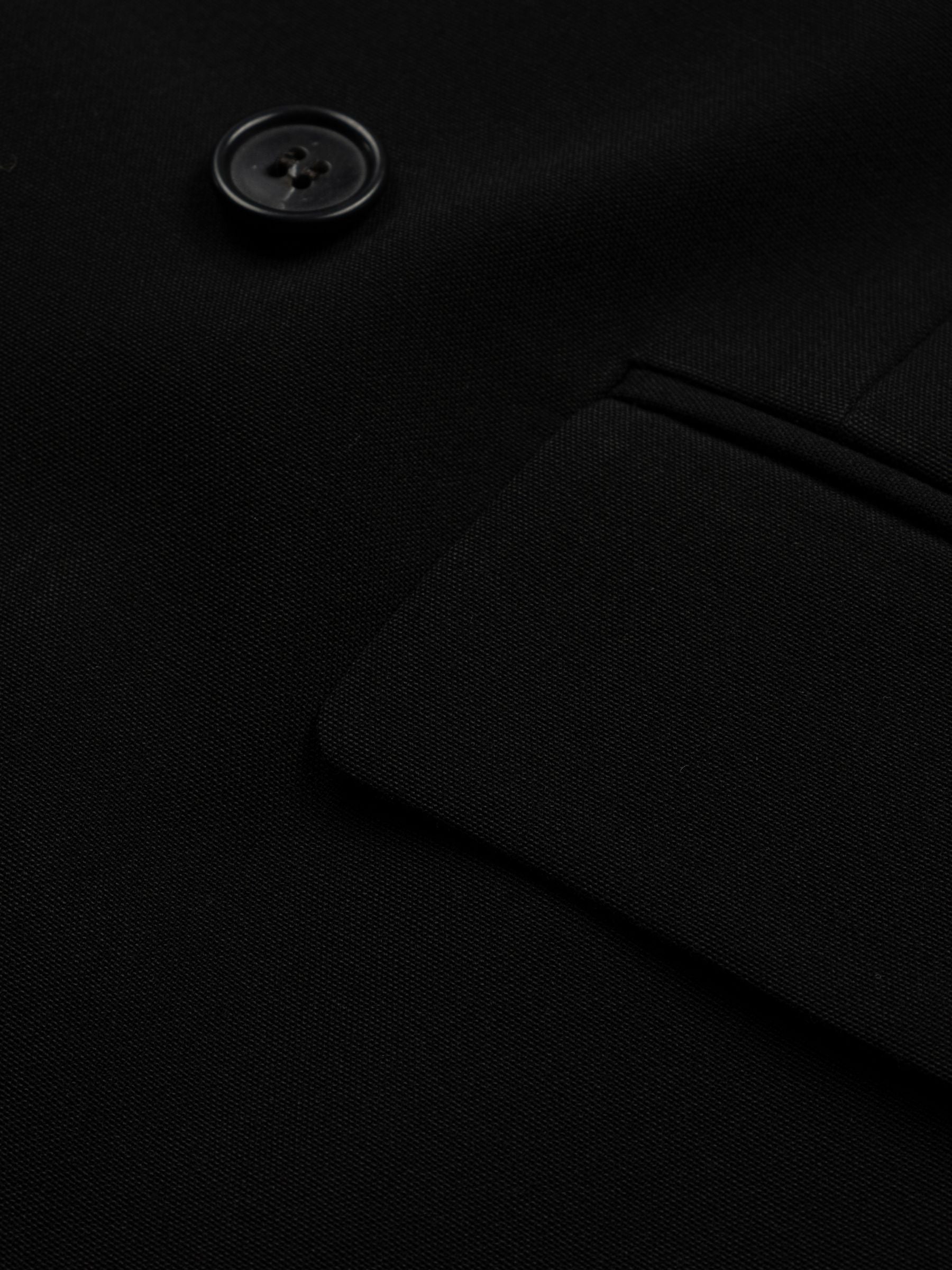 MM6 Maison Margiela Double Breasted Jacket Black