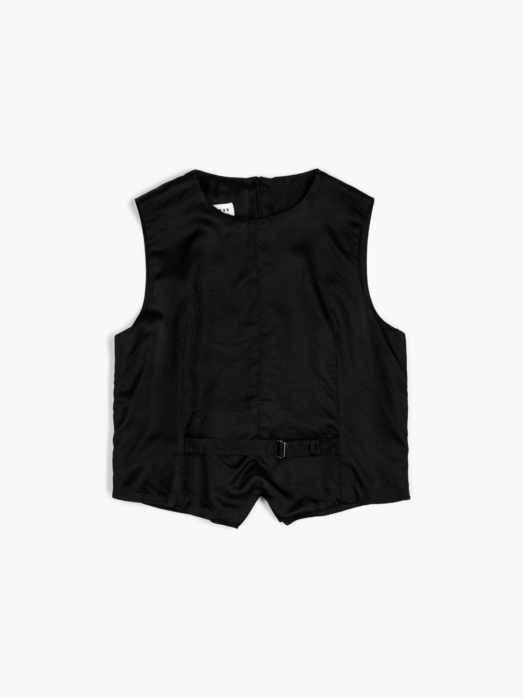 MM6 Maison Margiela Gilet Reverse Black