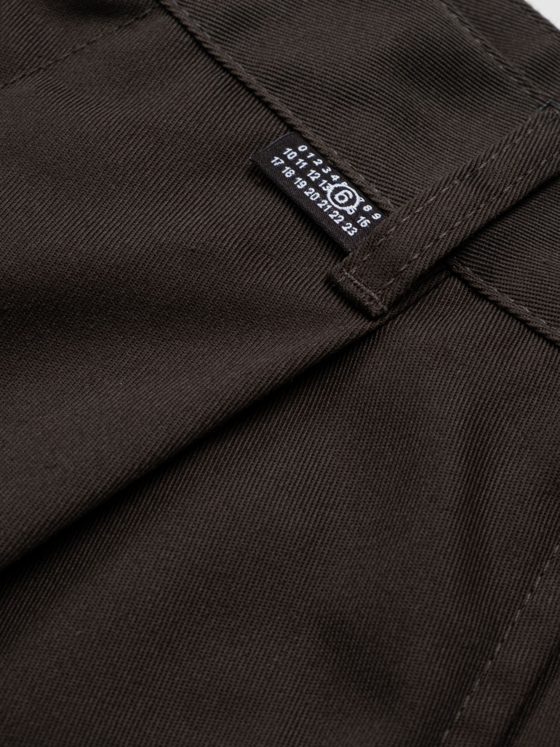 MM6 Maison Margiela Wide Leg Chino Grey