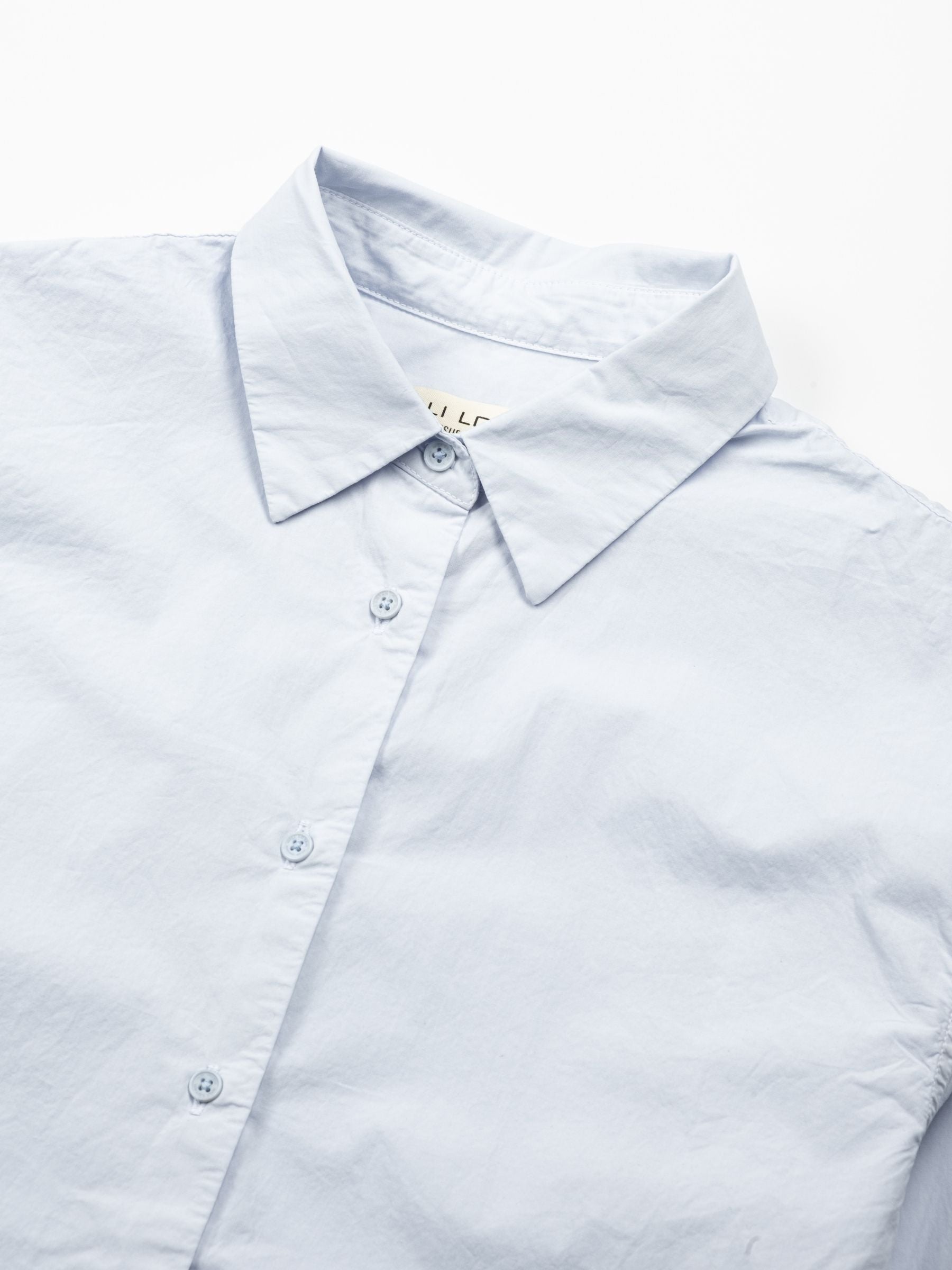 Nili Lotan Amante Shirt Cambridge Blue