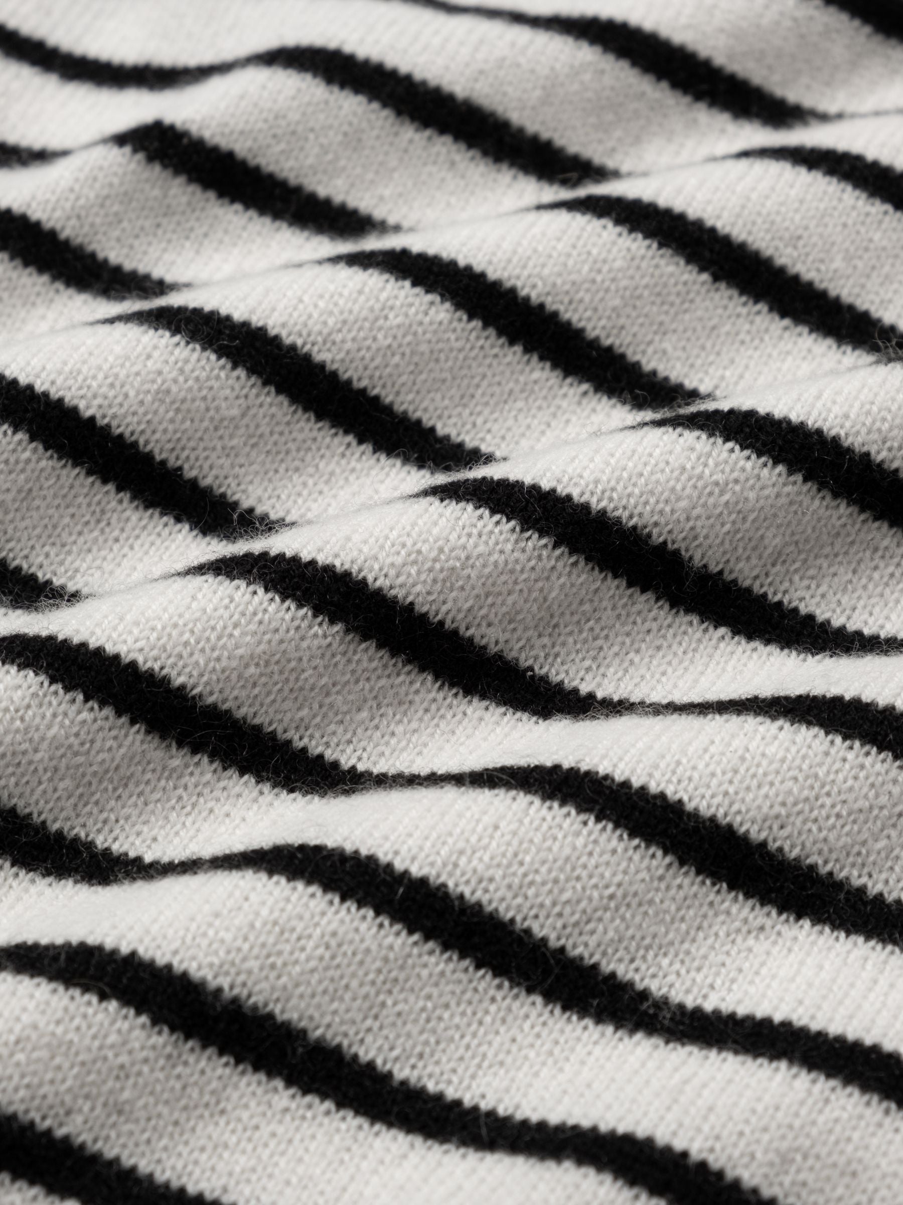 Nili Lotan Masha Sweater Tank Ivory w/ Black Stripe