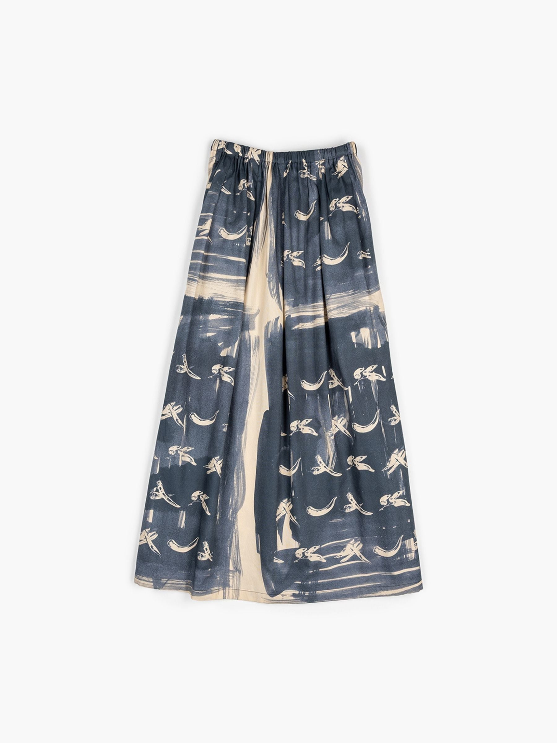Odeeh Chillies Skirt China Blue