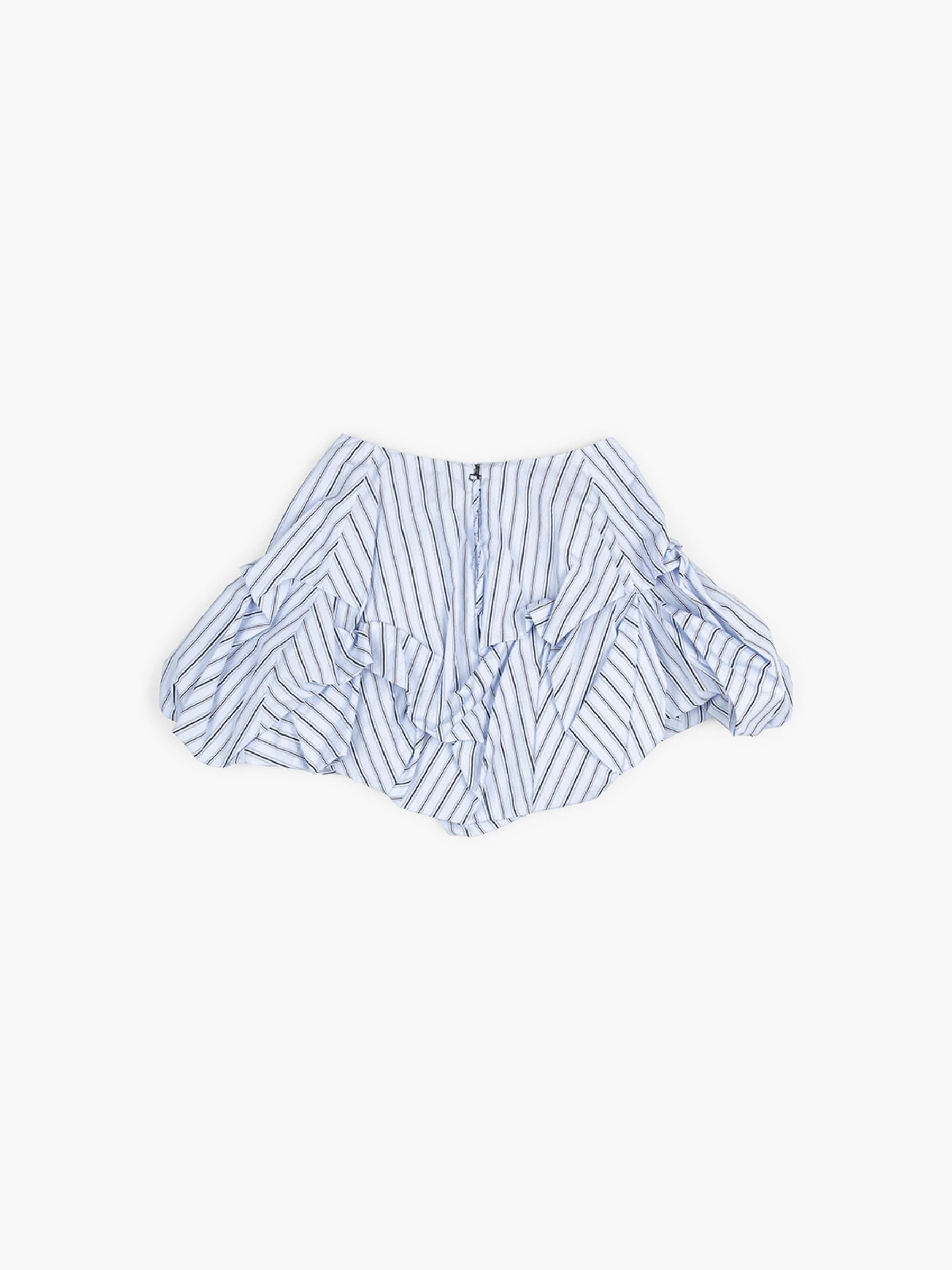 Odeeh Fancy Stripe Skirt Sky