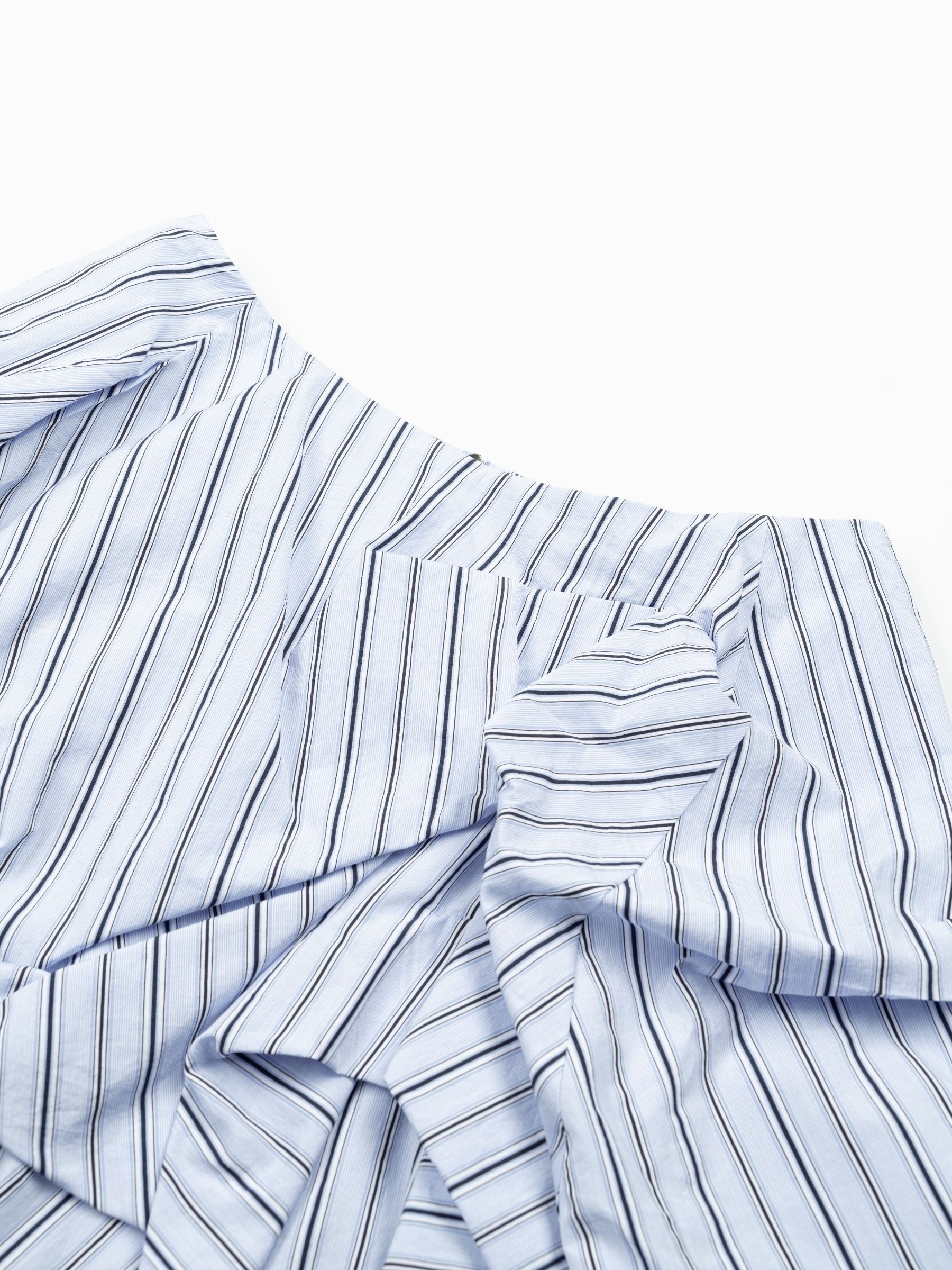 Odeeh Fancy Stripe Skirt Sky
