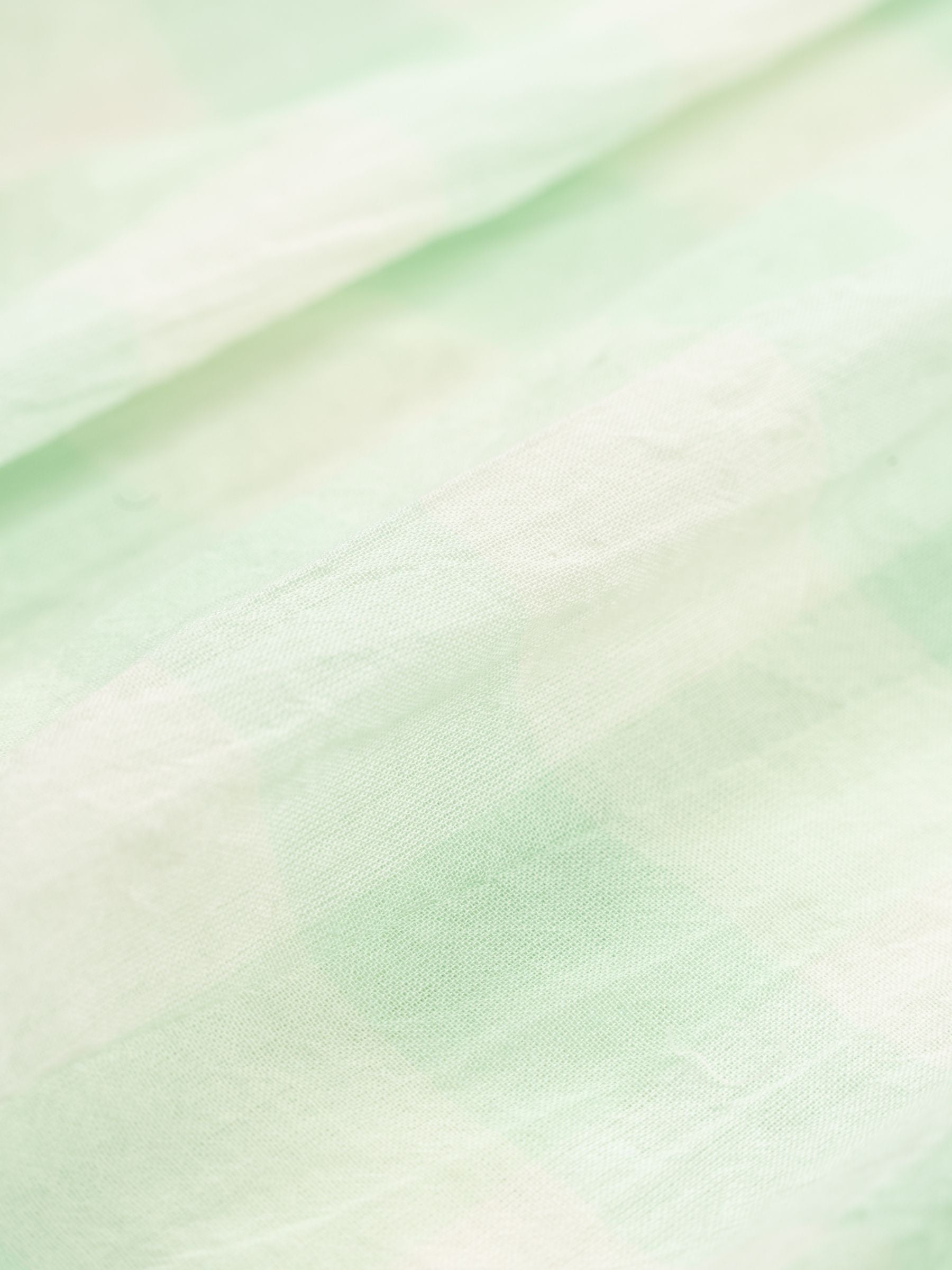 Odeeh Gauze Vichy Skirt Glass Green