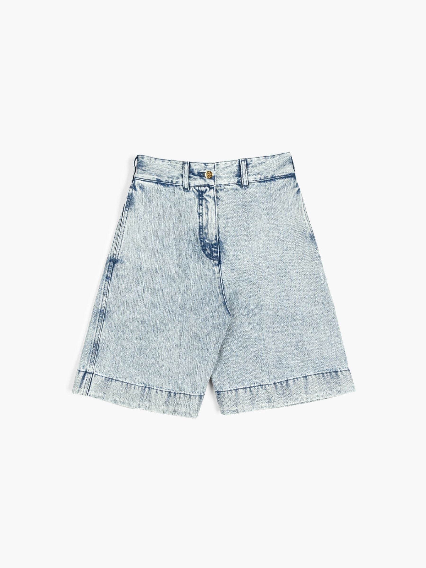 Patou Denim Bermuda Riviera Sky