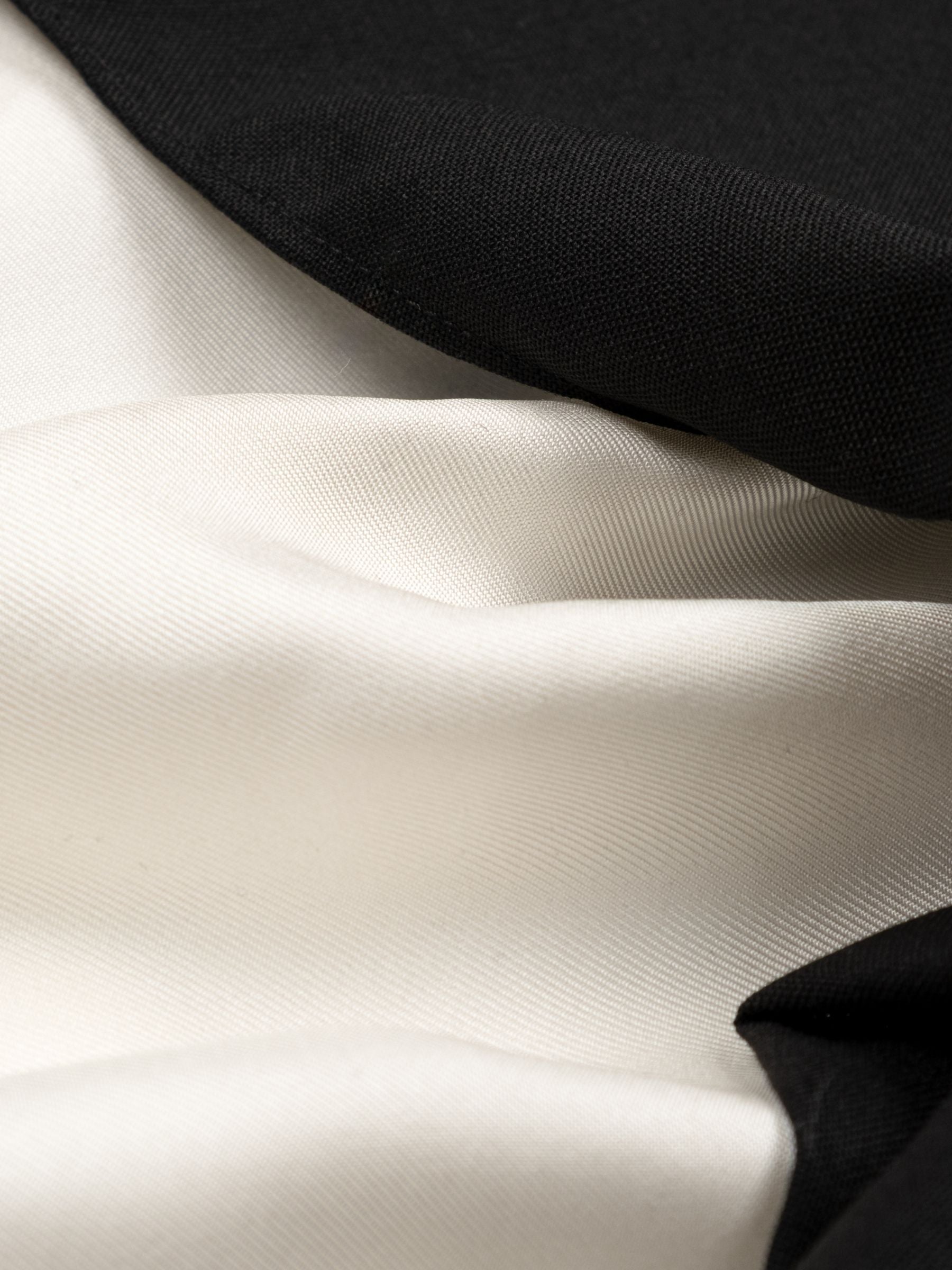 Rohe Draped One-Shoulder Dress Black