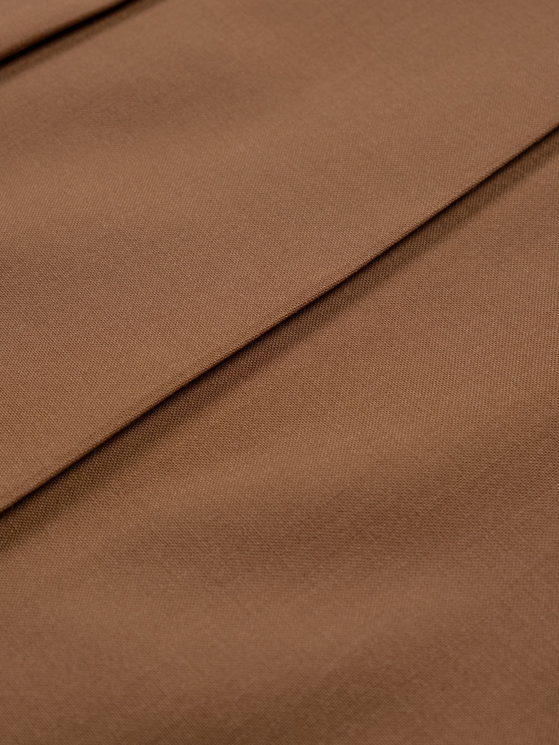 Rohe Pleated Wool Skirt Mocha