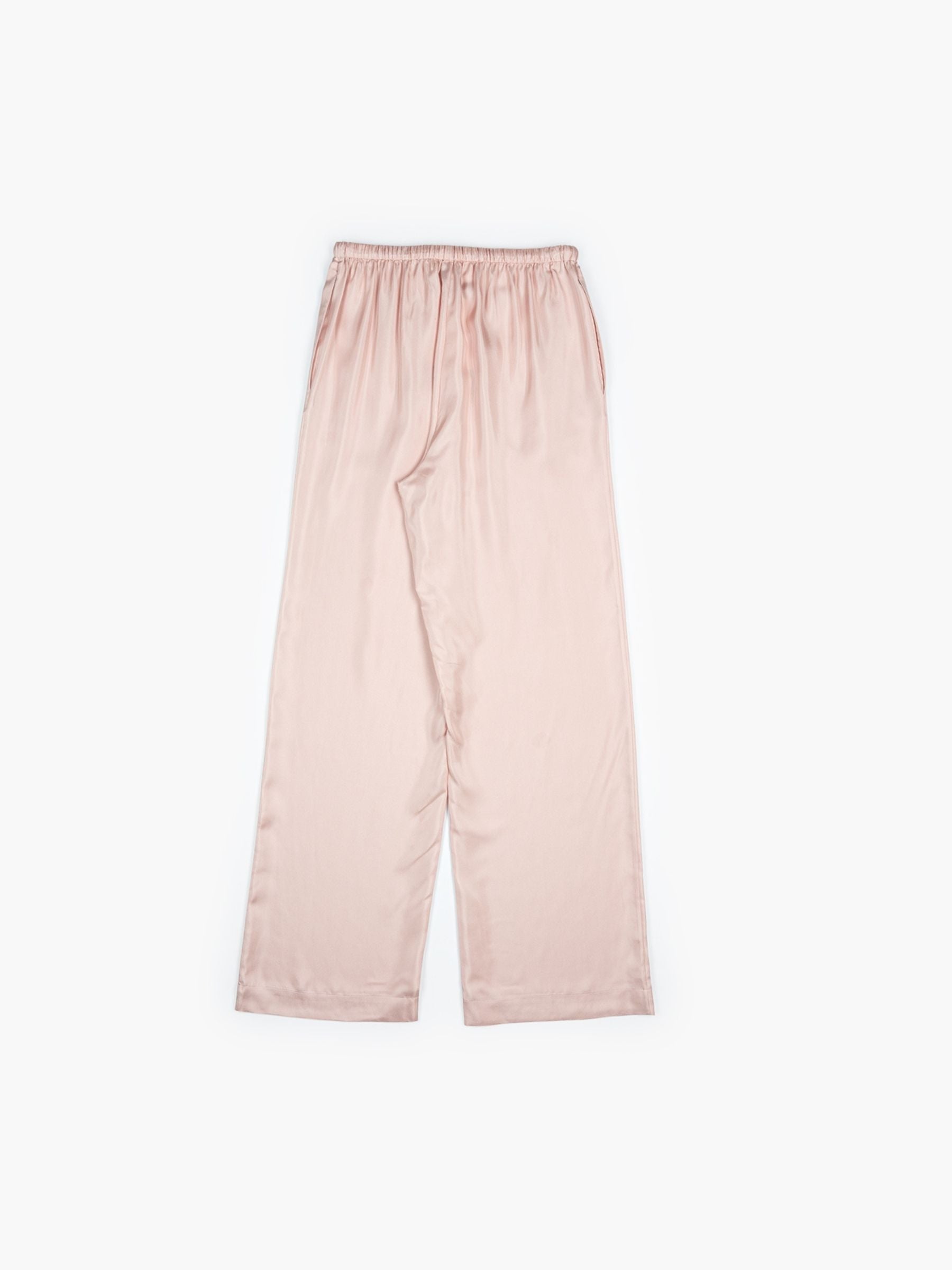 Rohe Relaxed Silk Trousers Rose
