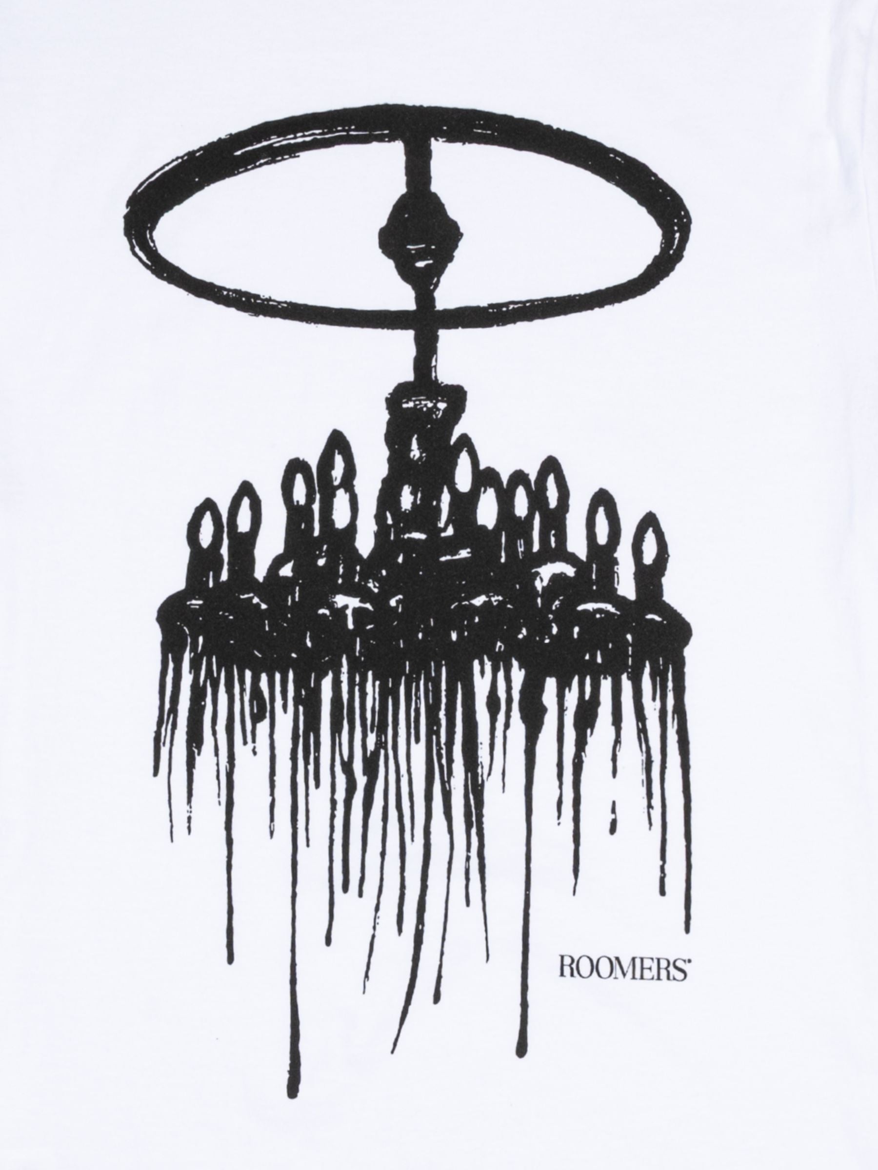 Roomers Chandelier Tee White