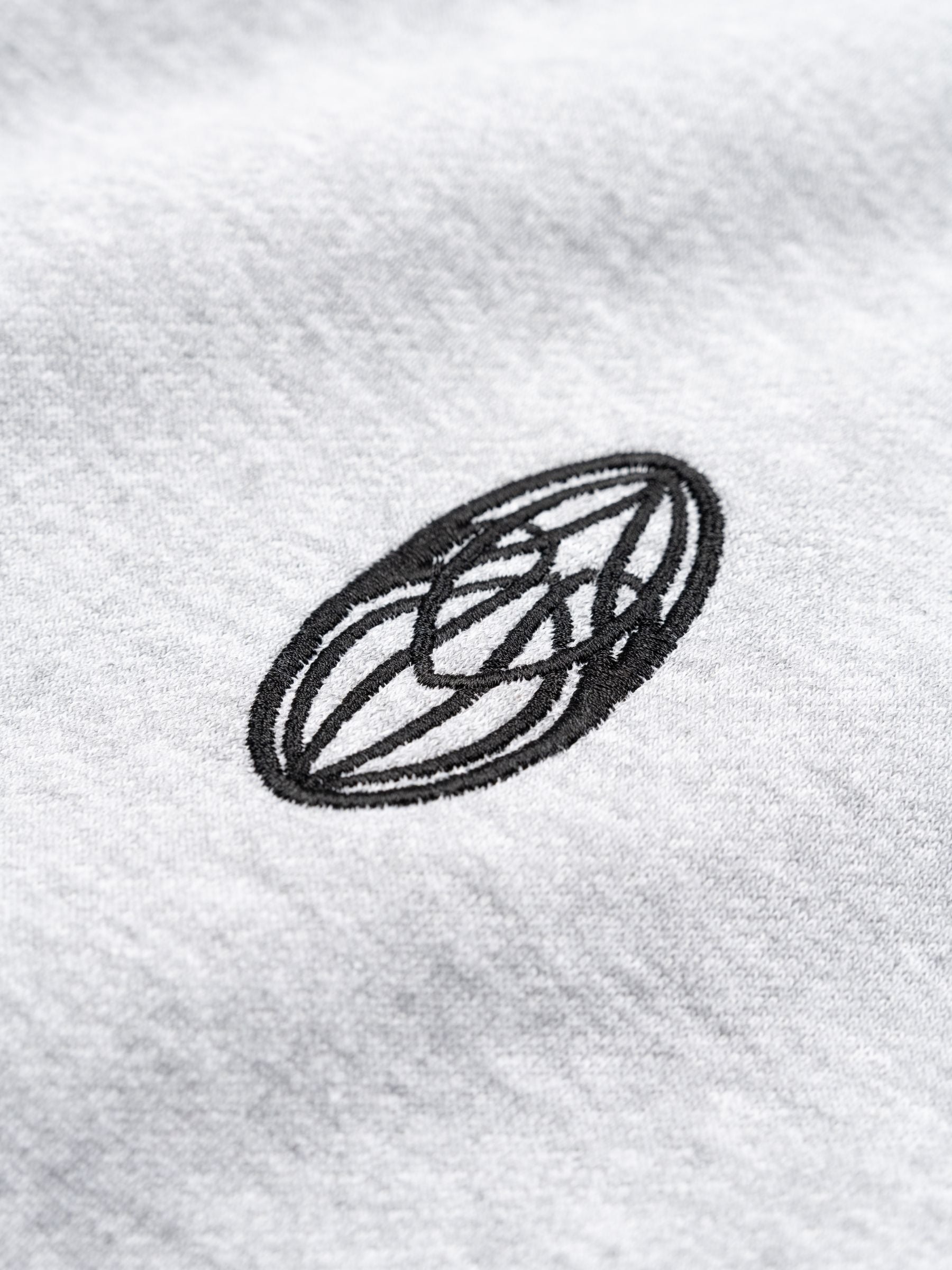 Roomers Club Logo Sweater Heather Grey
