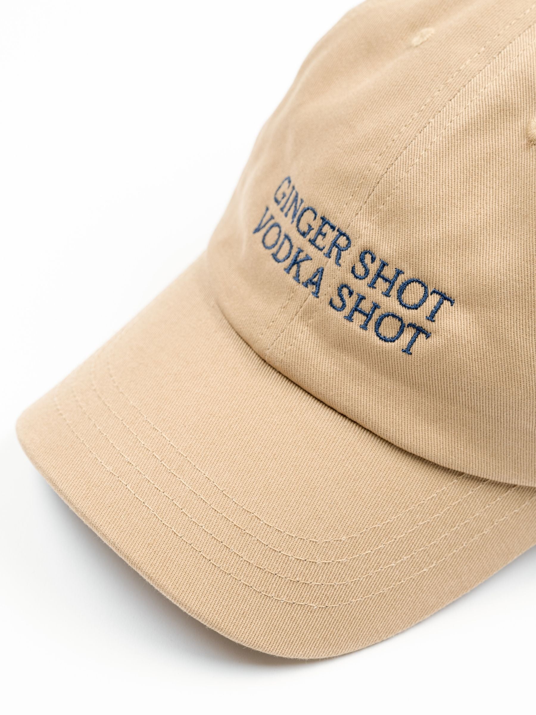 Roomers Vodka Ginger Shot Vintage Cap Beige