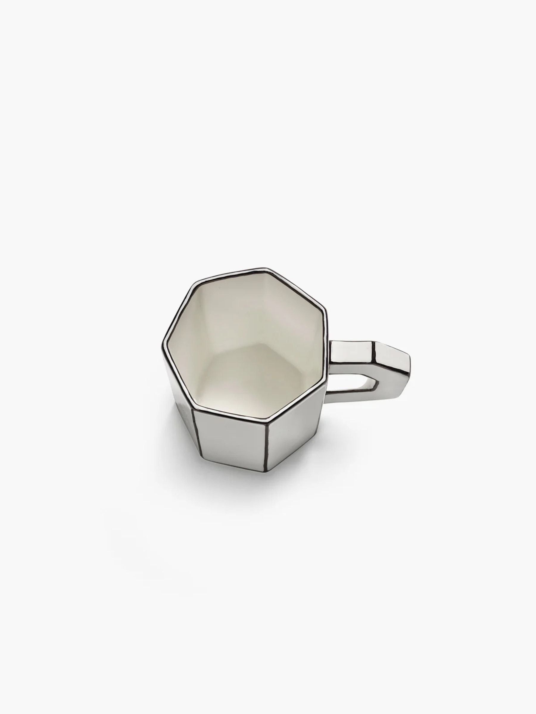 Serax Set of Two Tea Cup Carte Blanche Philips White Black