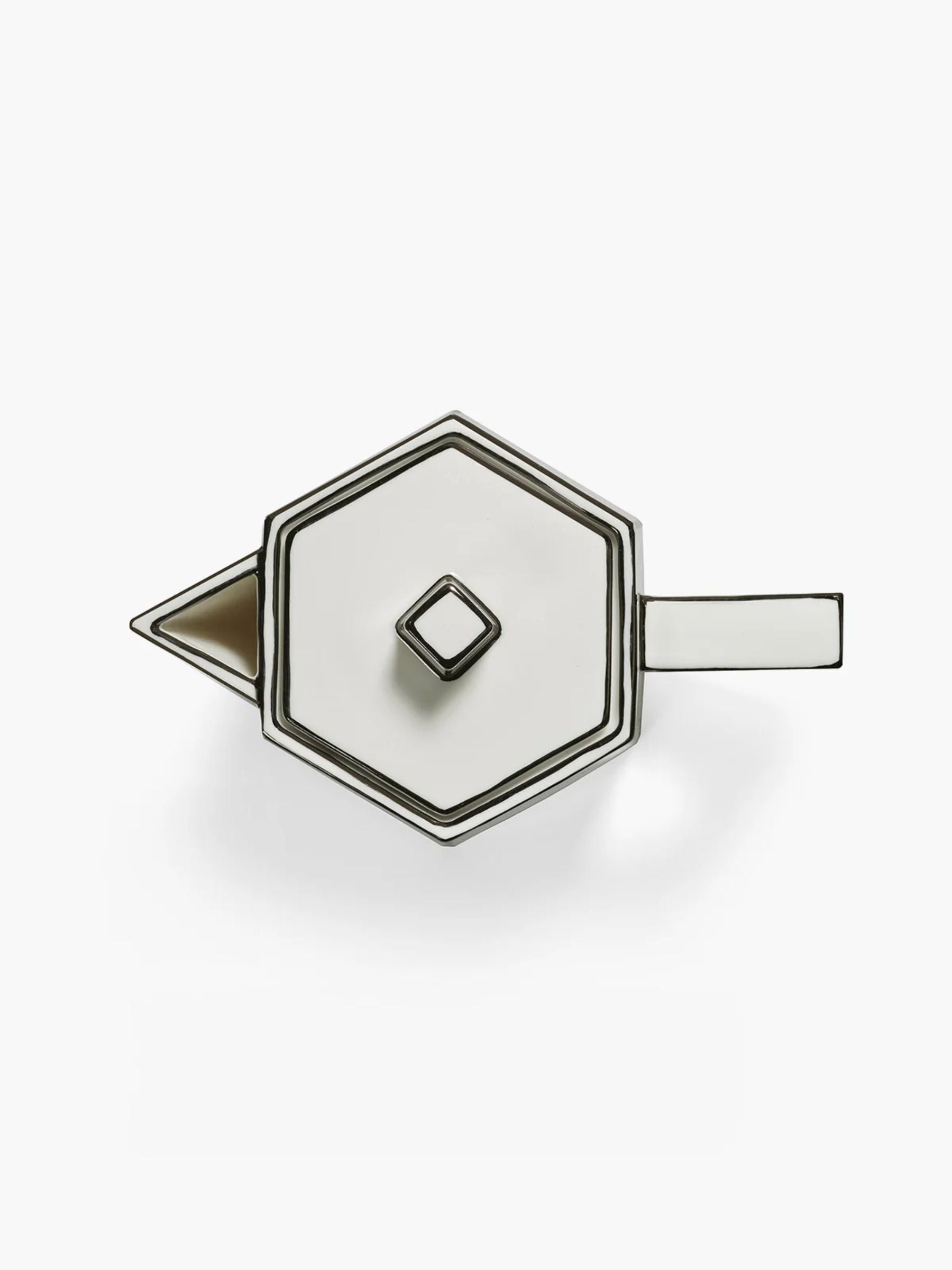 Serax Tea Pot Carte Blanche Philips White Black