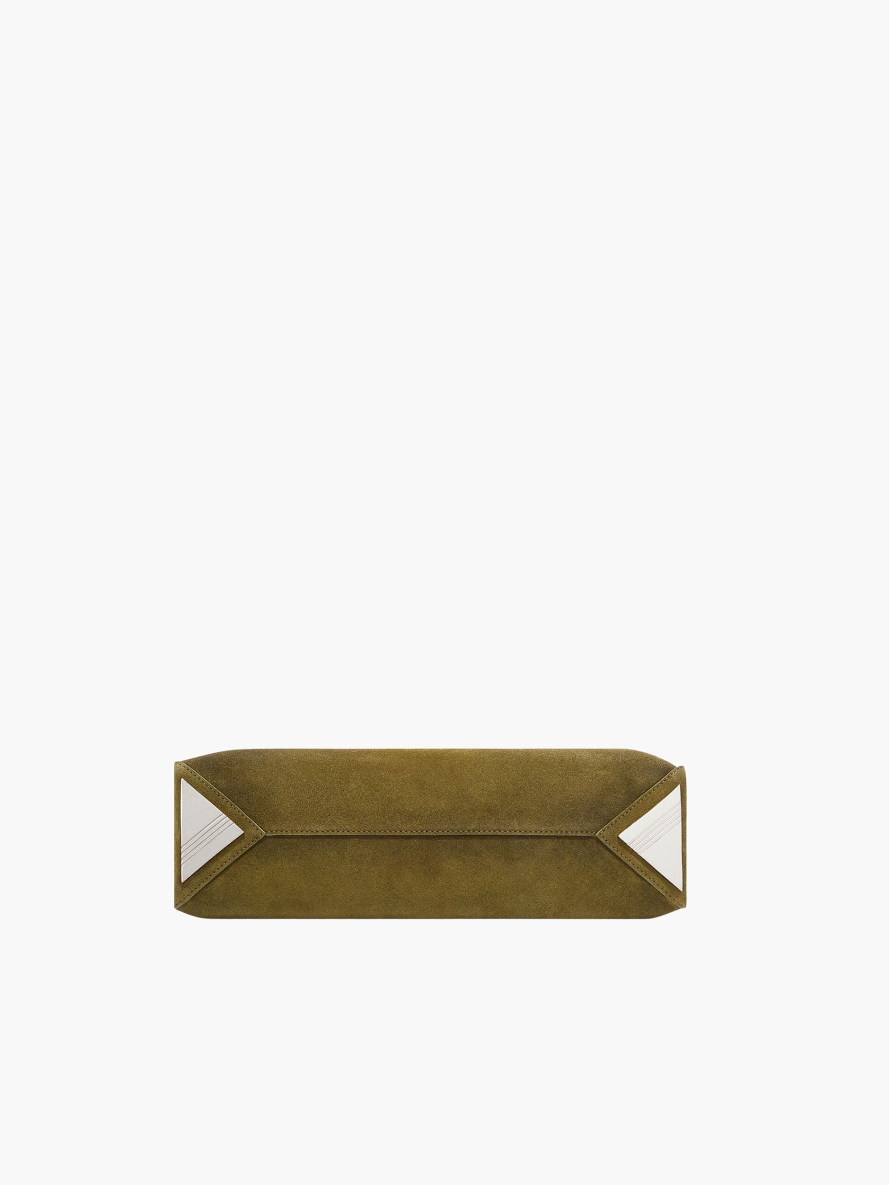 The Attico La Passeggiata Small Top Handle Bag Khaki