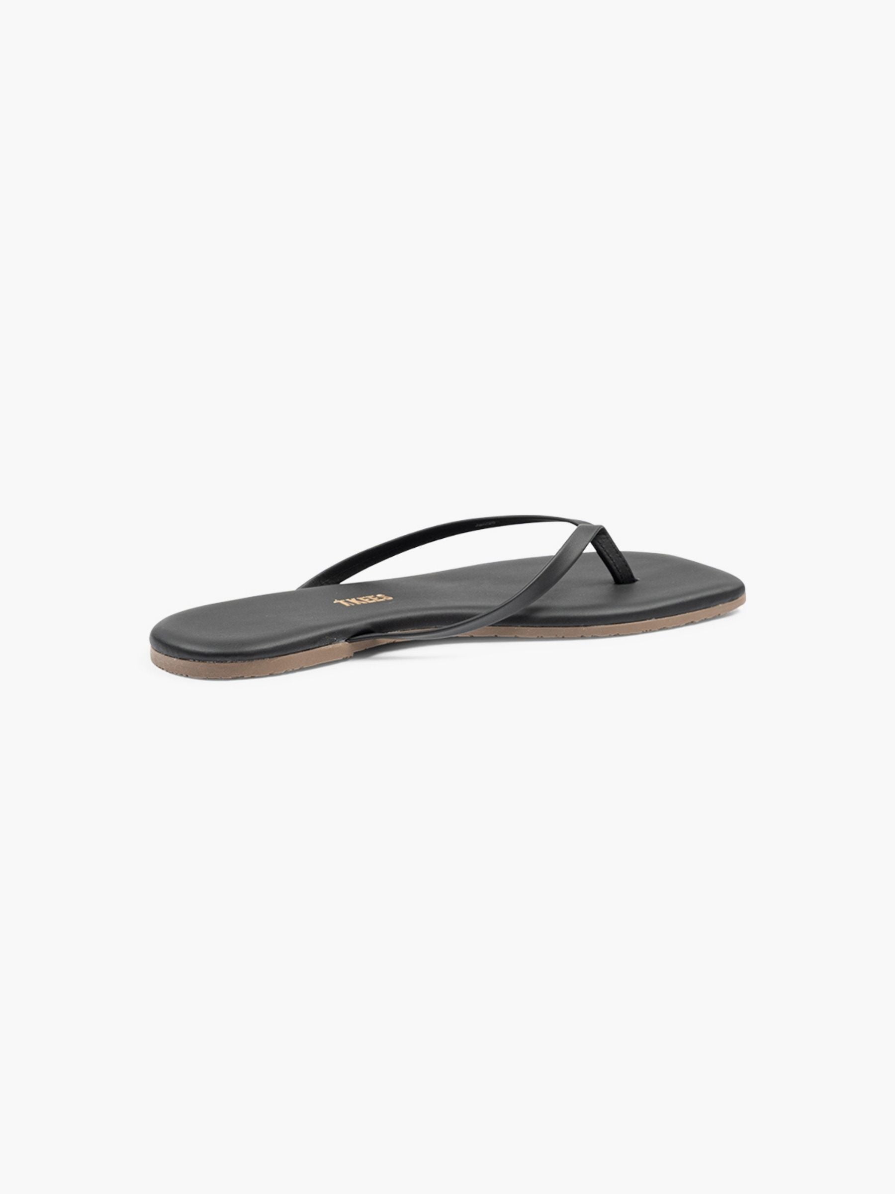 TKEES Square Toe Lily Sandals Black