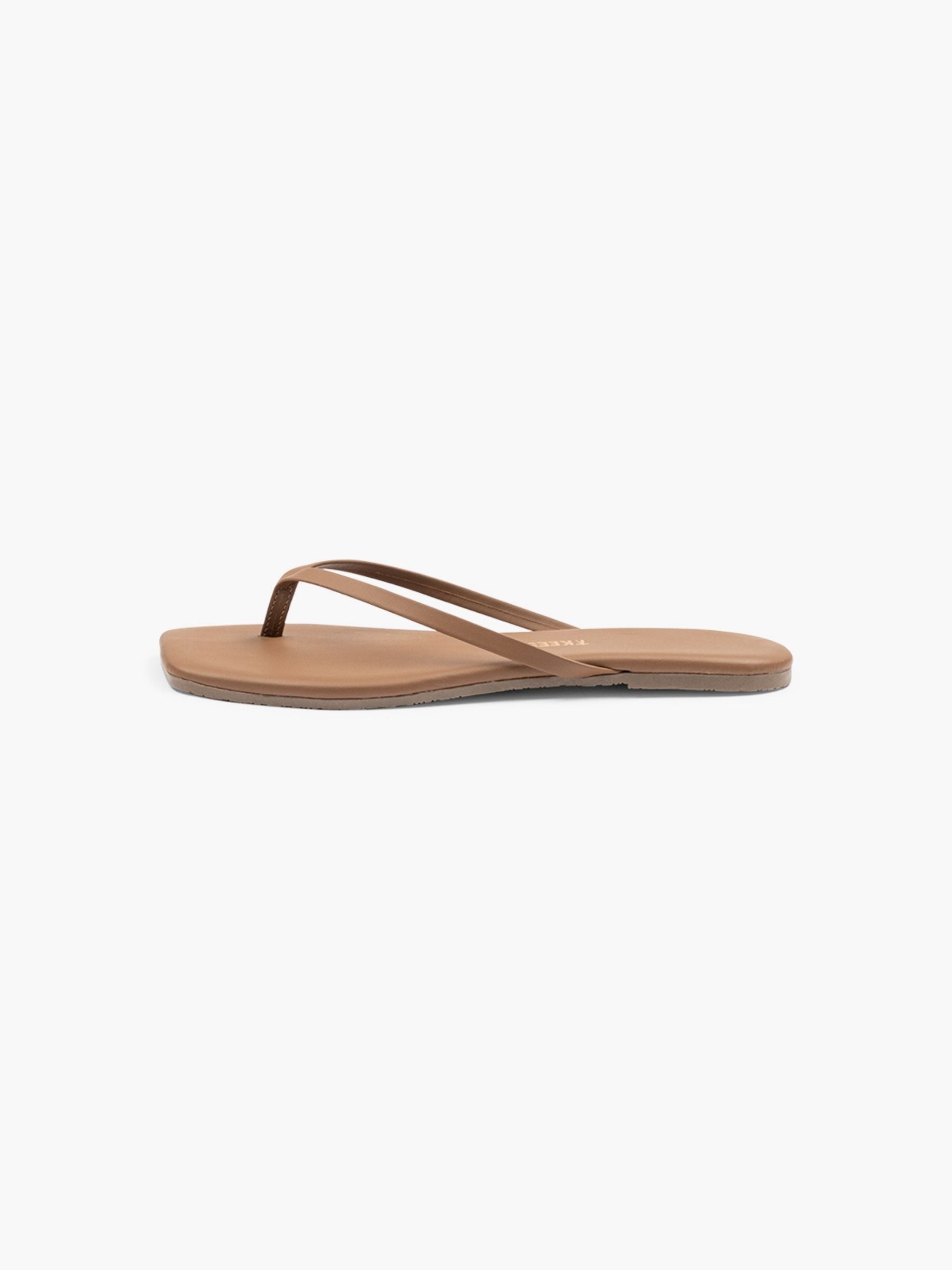 TKEES Square Toe Lily Sandals Ganache