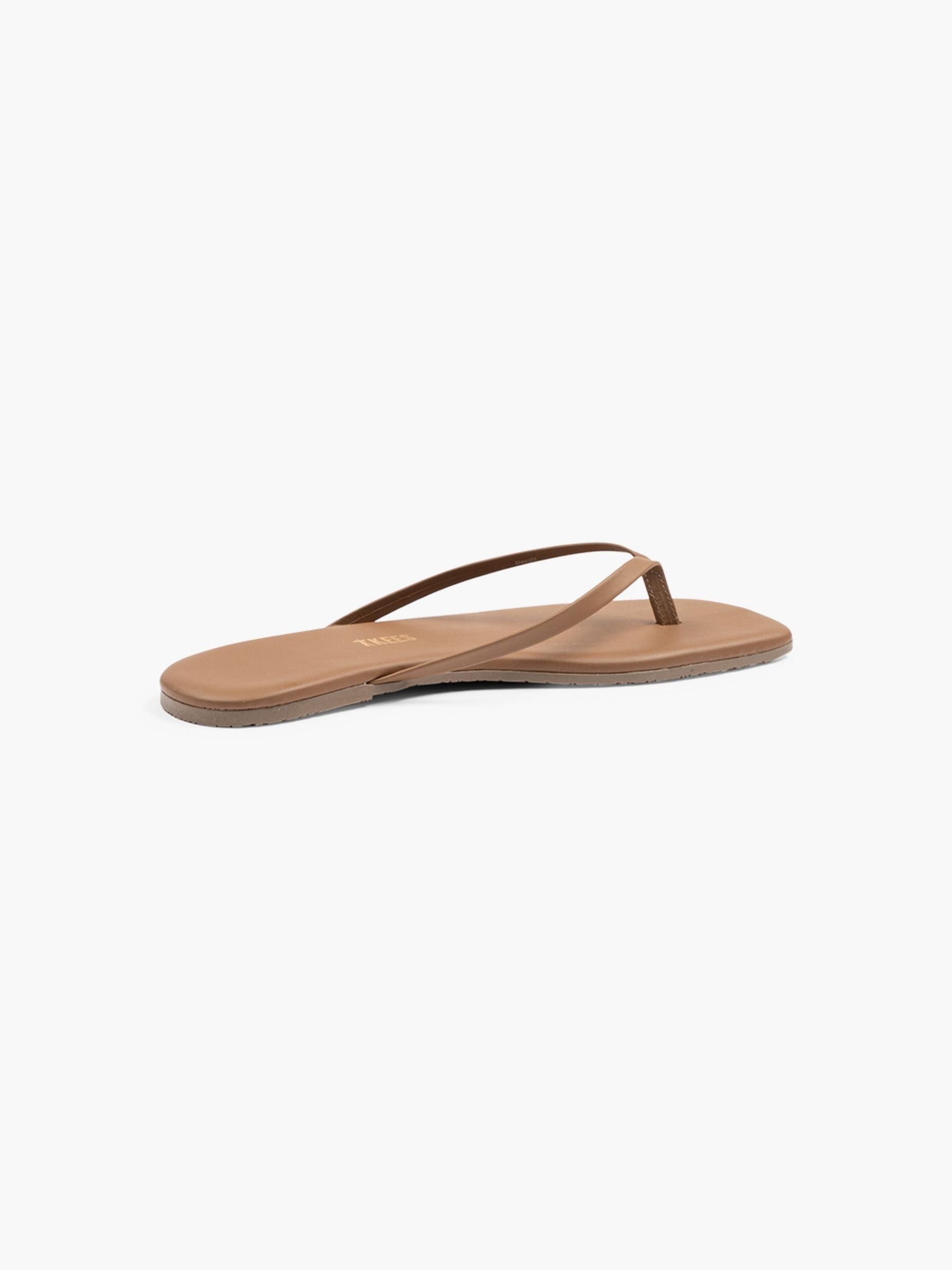 TKEES Square Toe Lily Sandals Ganache