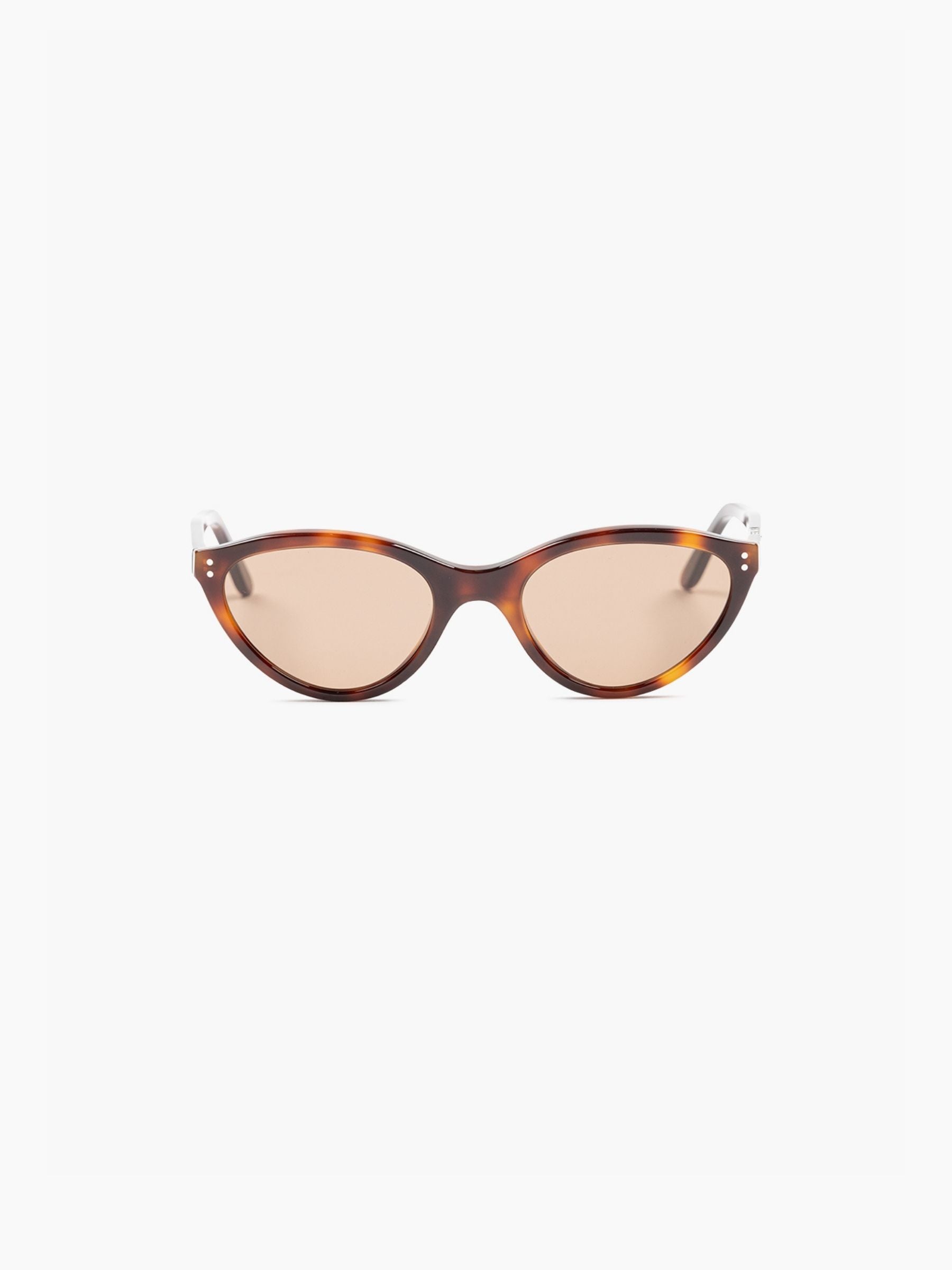 Toteme Cateye Sunglasses Dark Havana