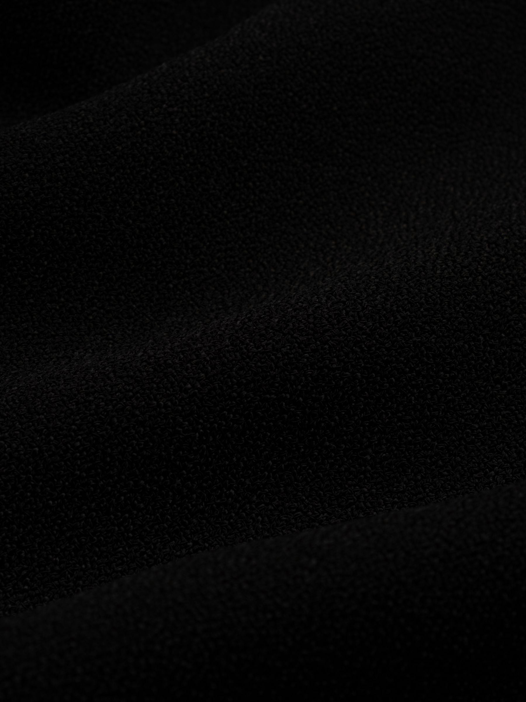 Toteme Cropped Sable Blouse Black