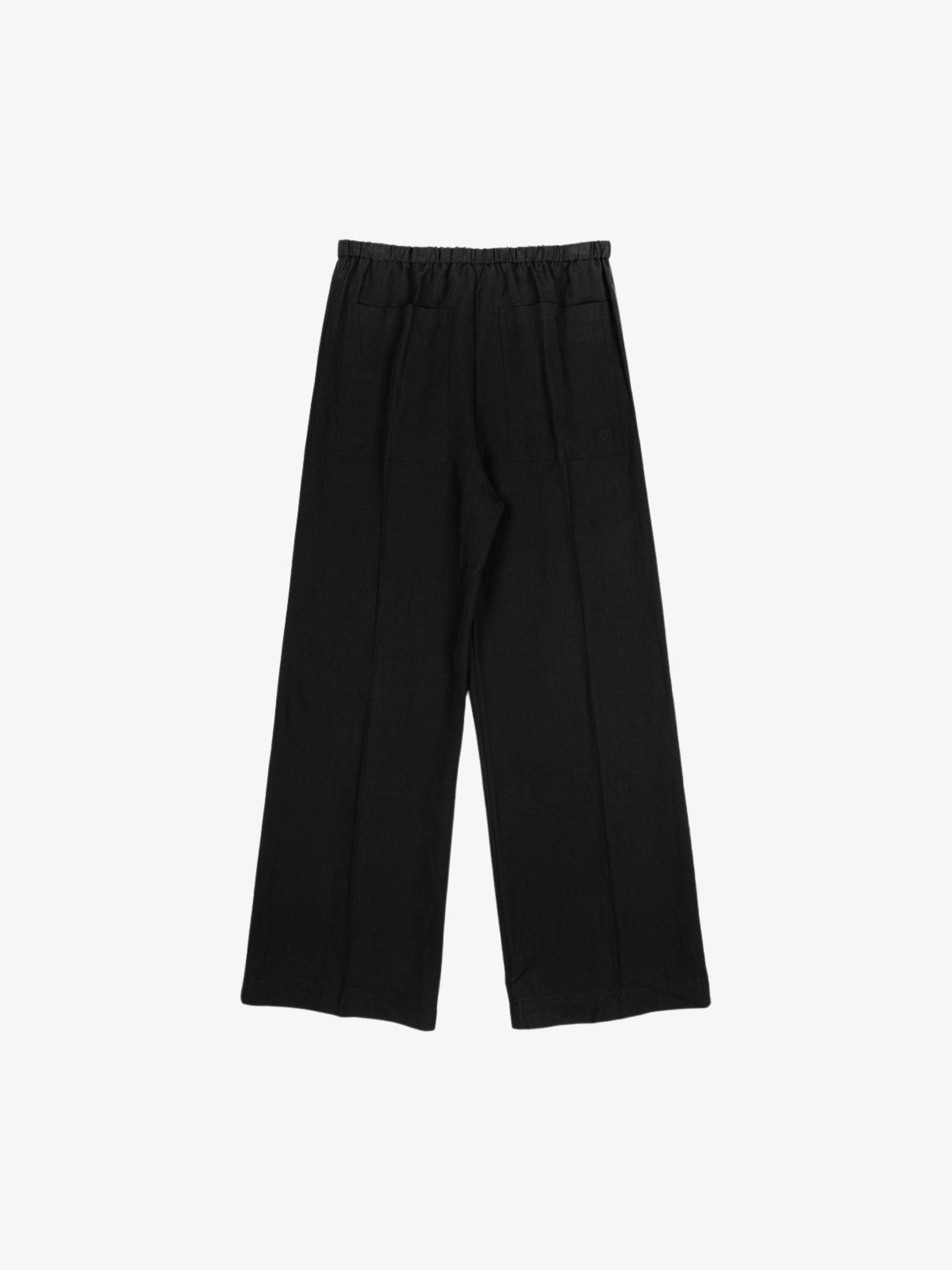 Toteme Fluid Drawstring Trousers Black