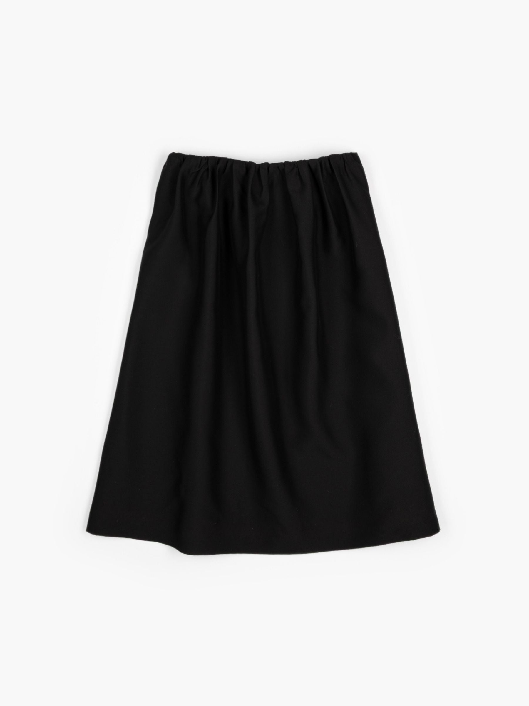 Toteme Gathered Evening Skirt Black
