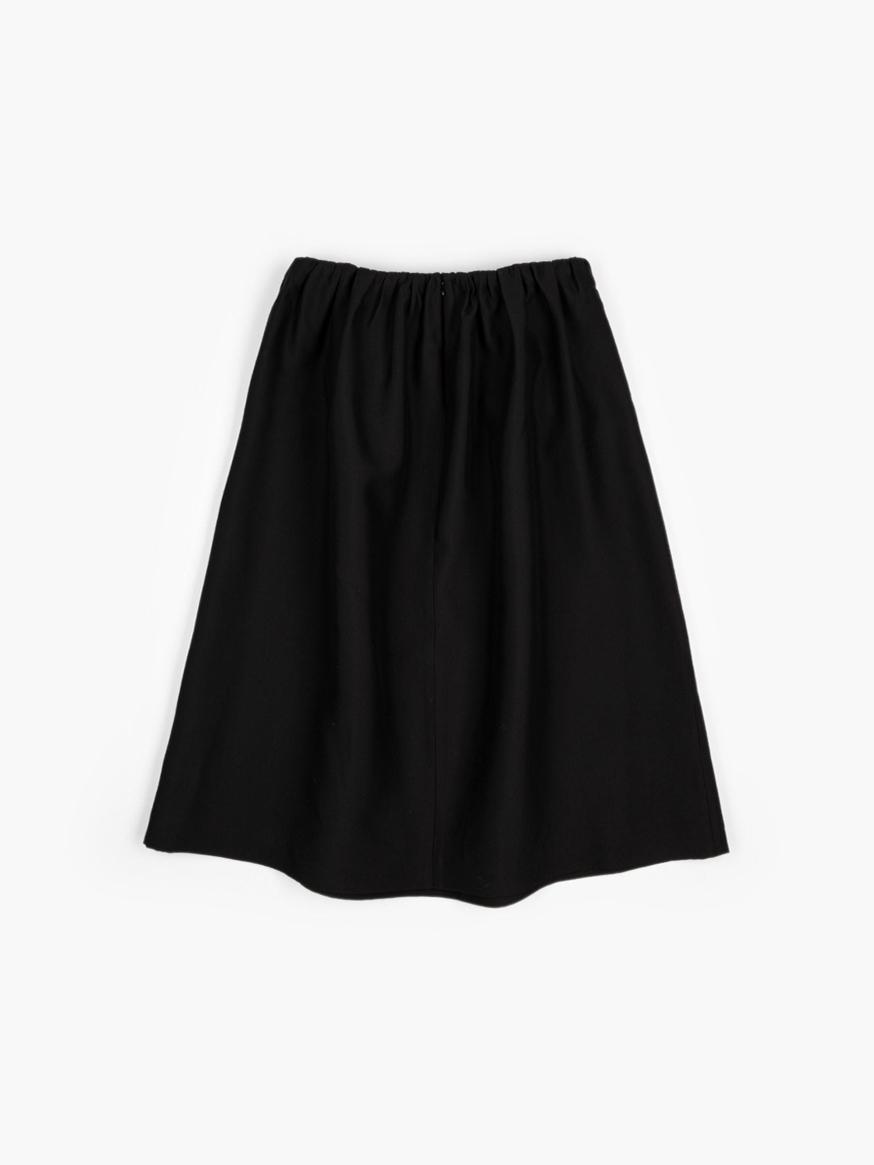 Toteme Gathered Evening Skirt Black