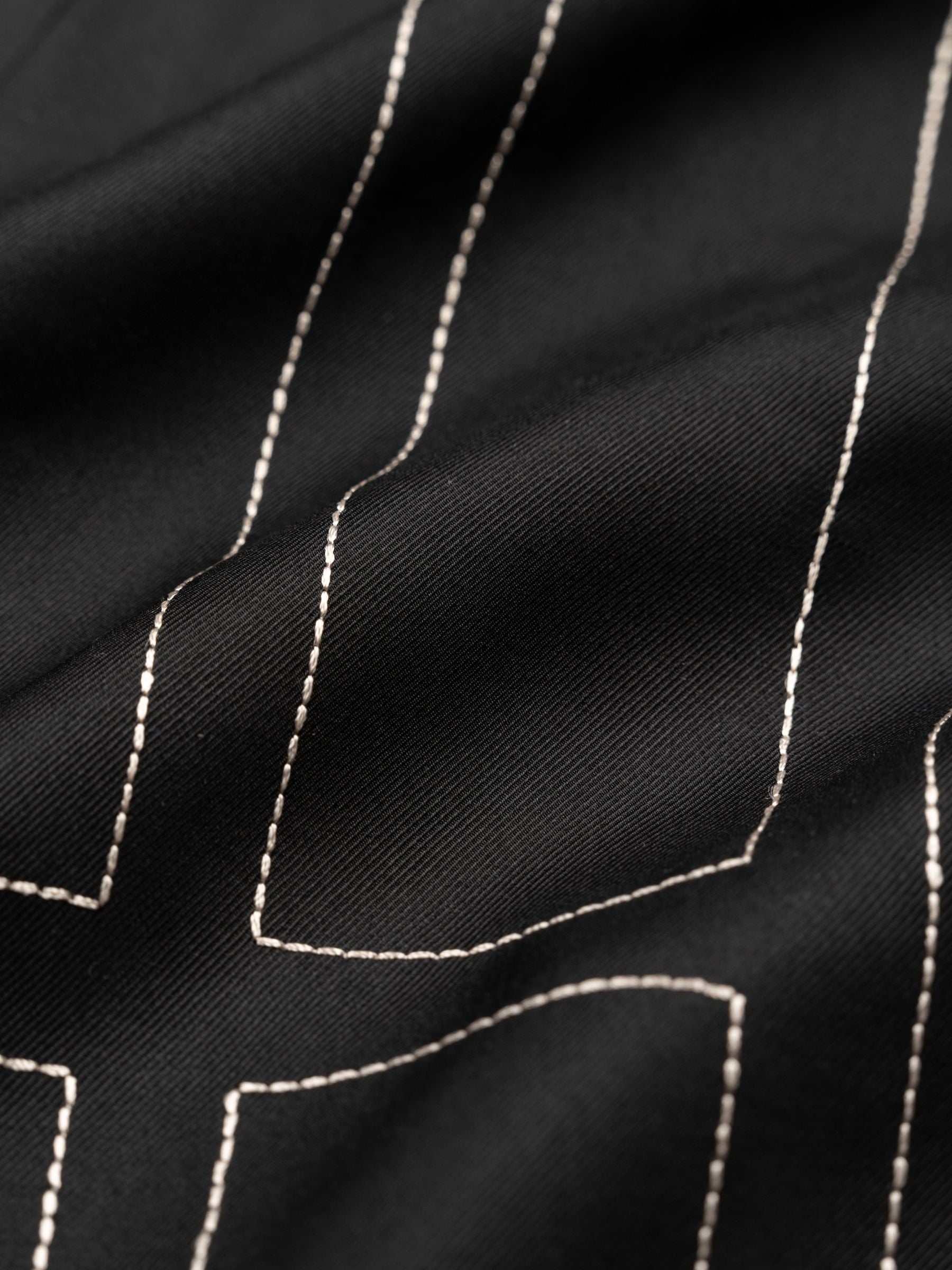 Toteme Monogram Silk Pj Culotte Black