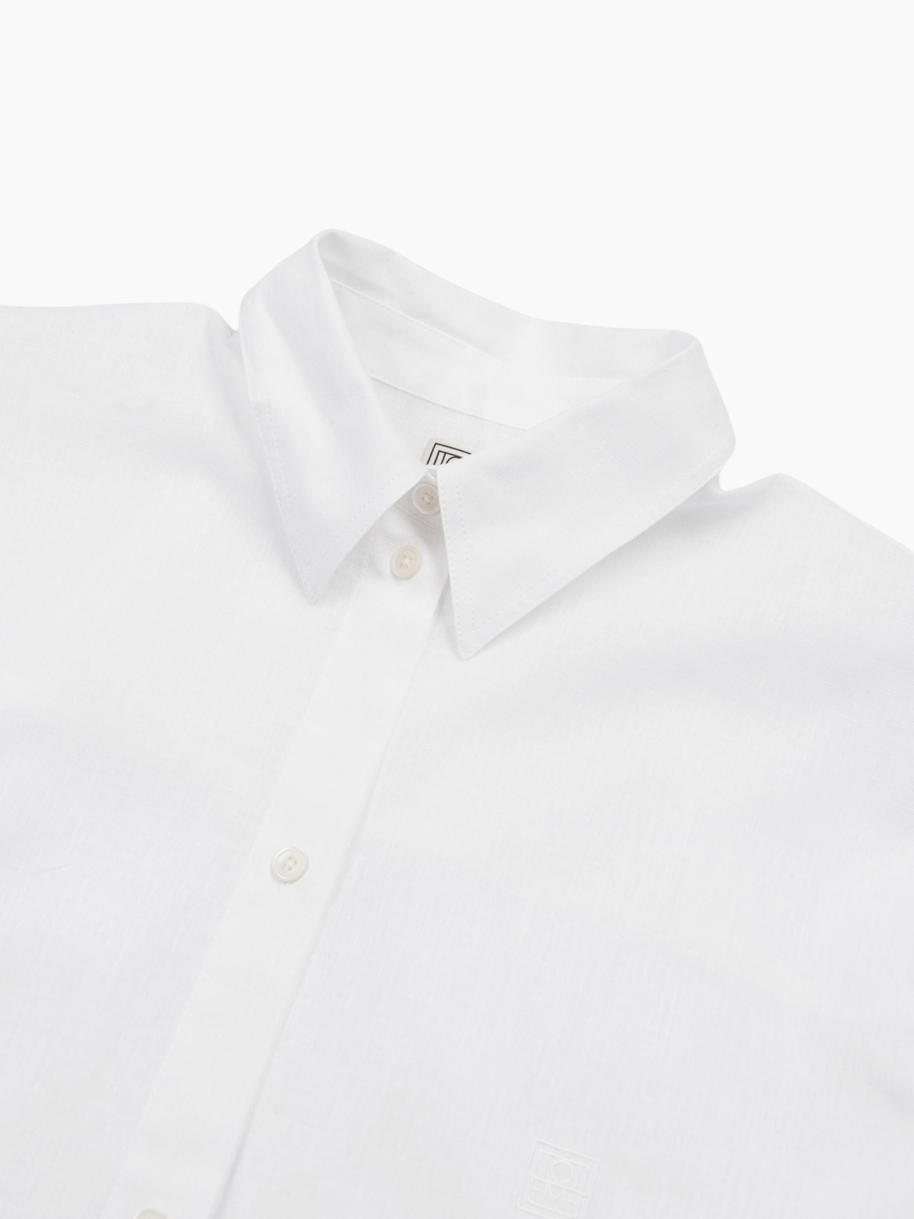 Toteme Oversized Summer Shirt White